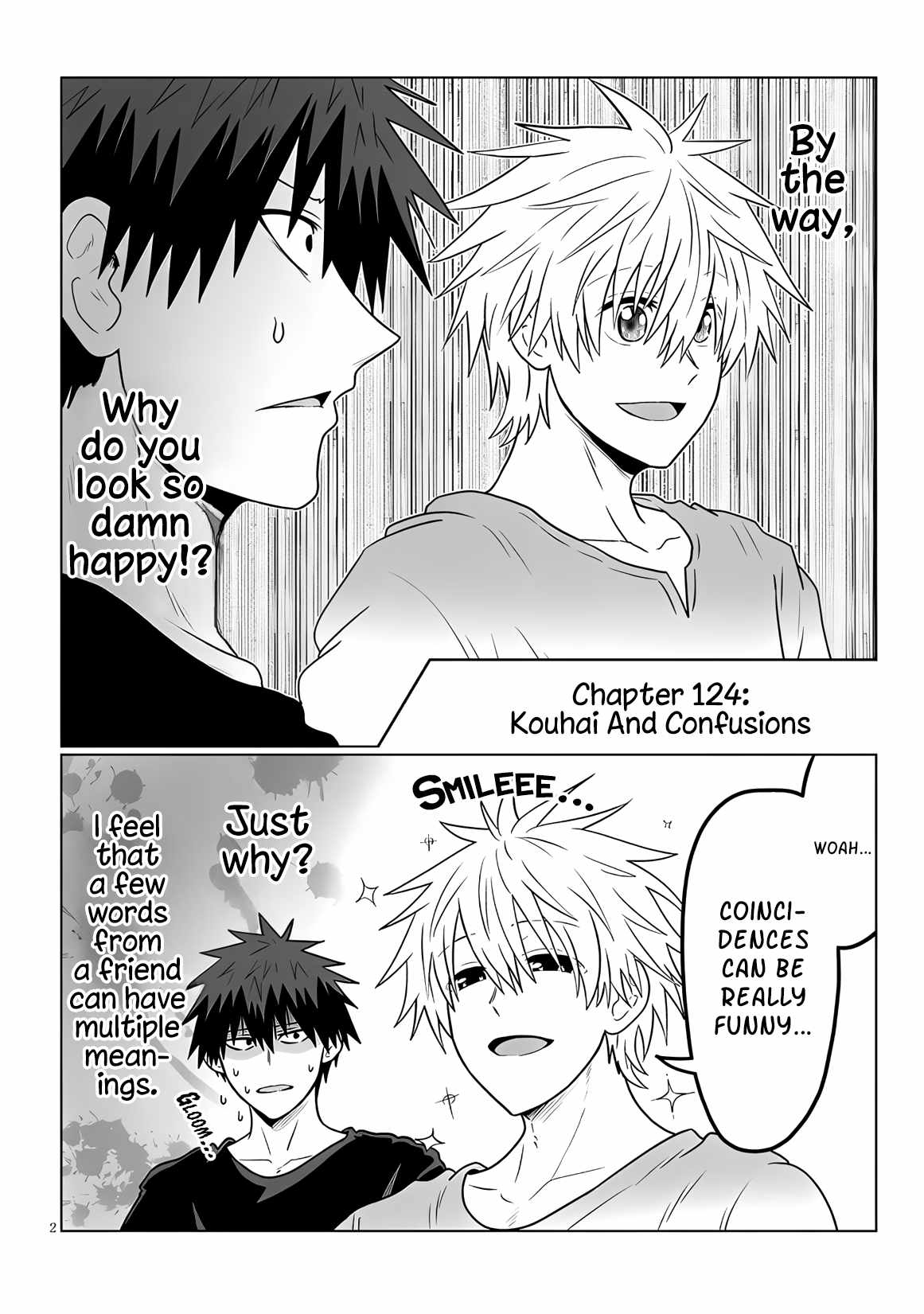 Uzaki-Chan Wa Asobitai! Chapter 124 page 2