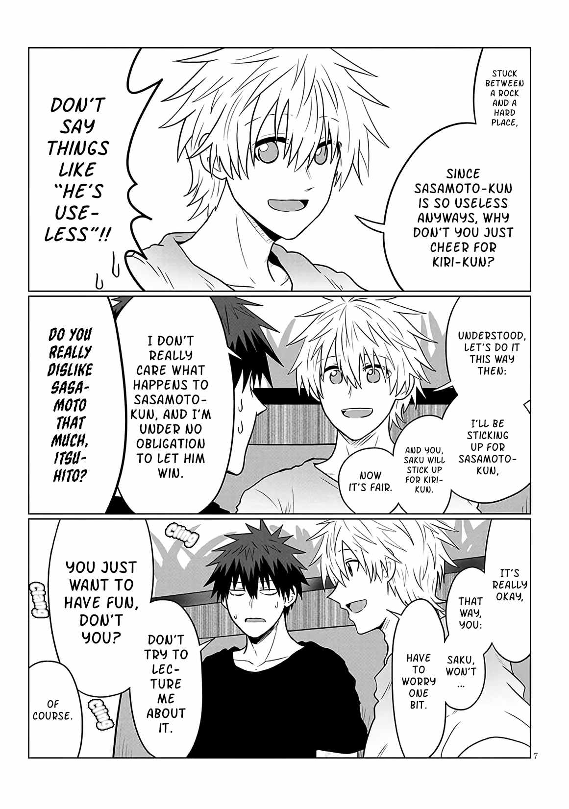 Uzaki-Chan Wa Asobitai! Chapter 124 page 7