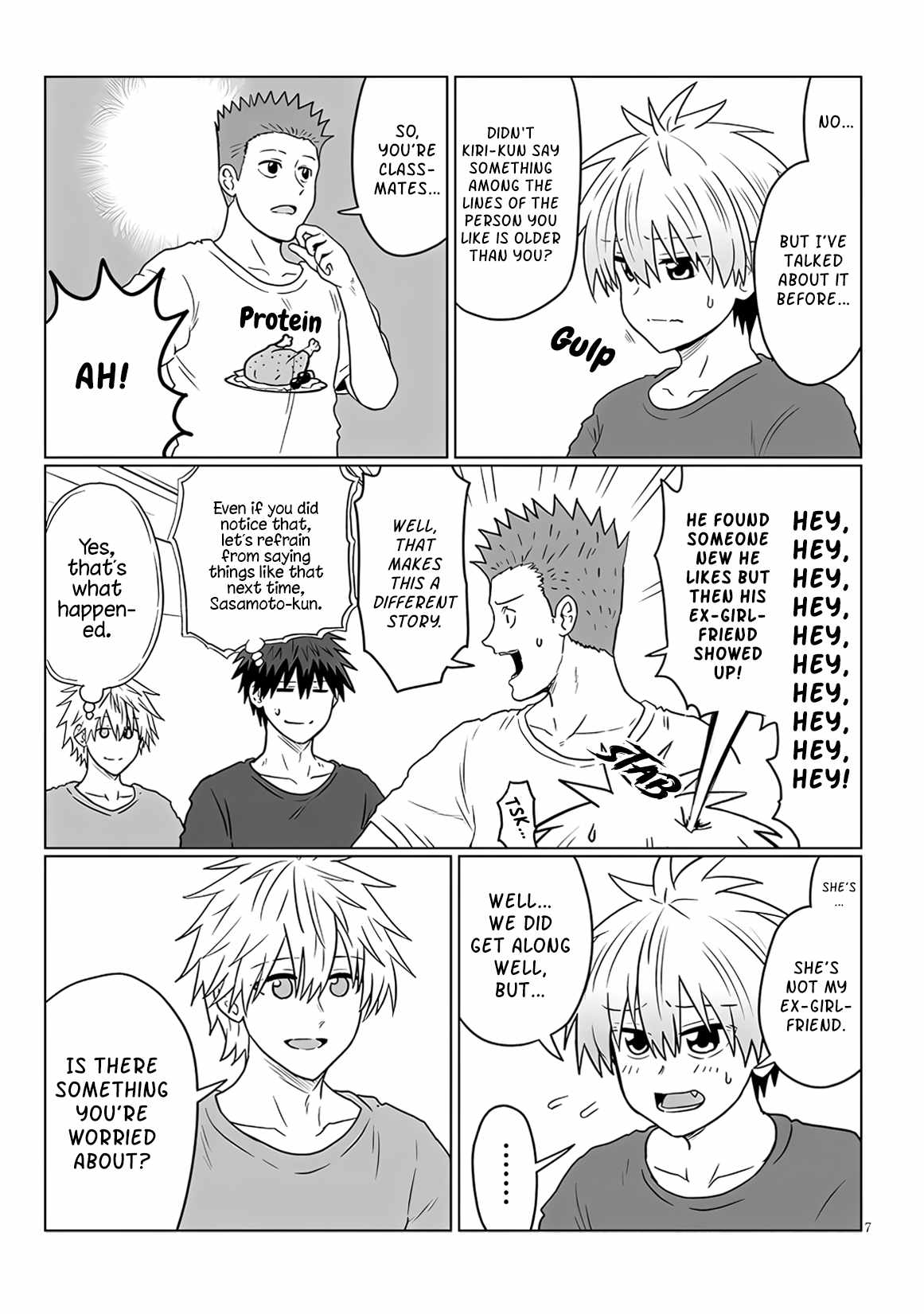 Uzaki-Chan Wa Asobitai! Chapter 123 page 7