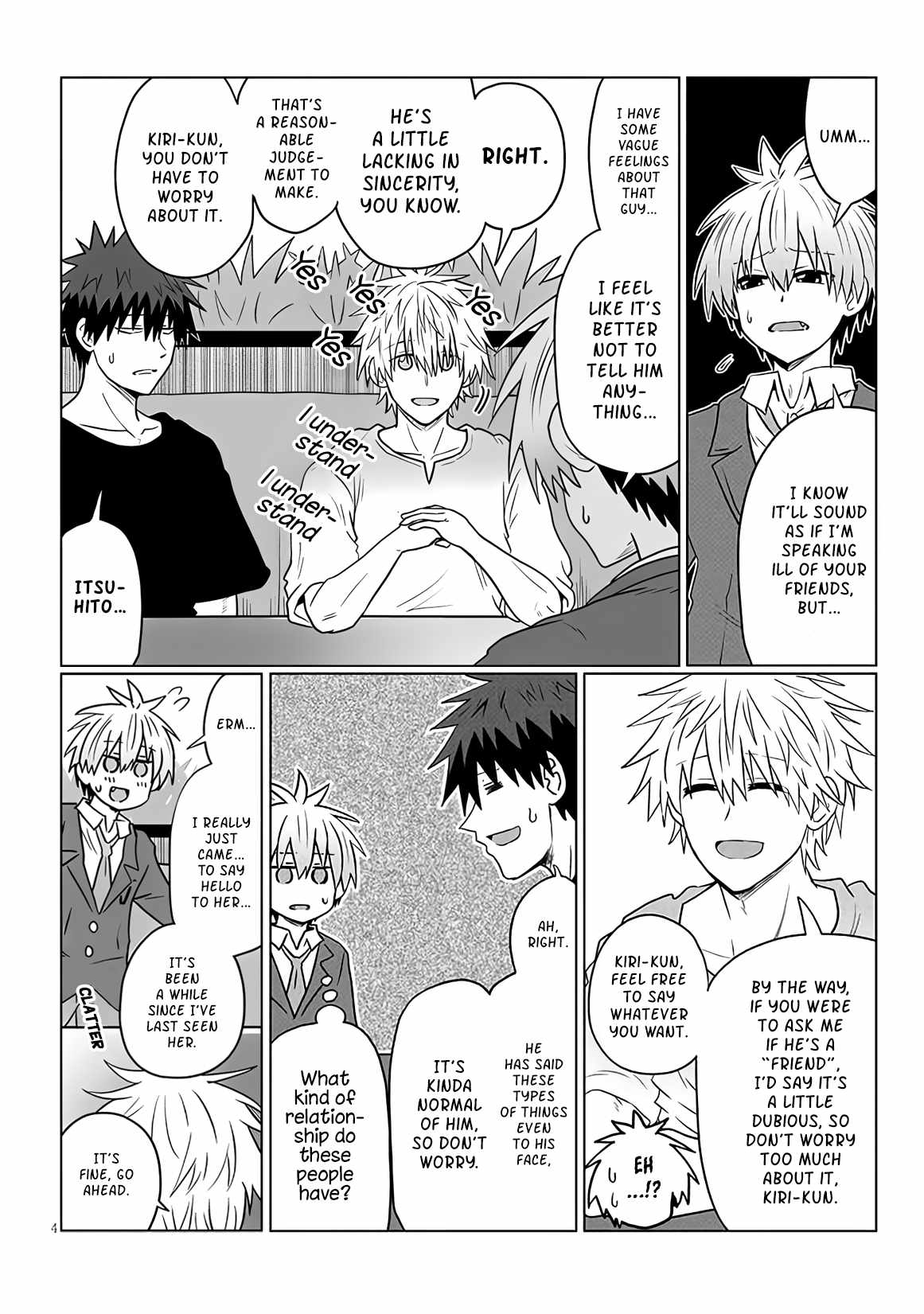 Uzaki-Chan Wa Asobitai! Chapter 124 page 4
