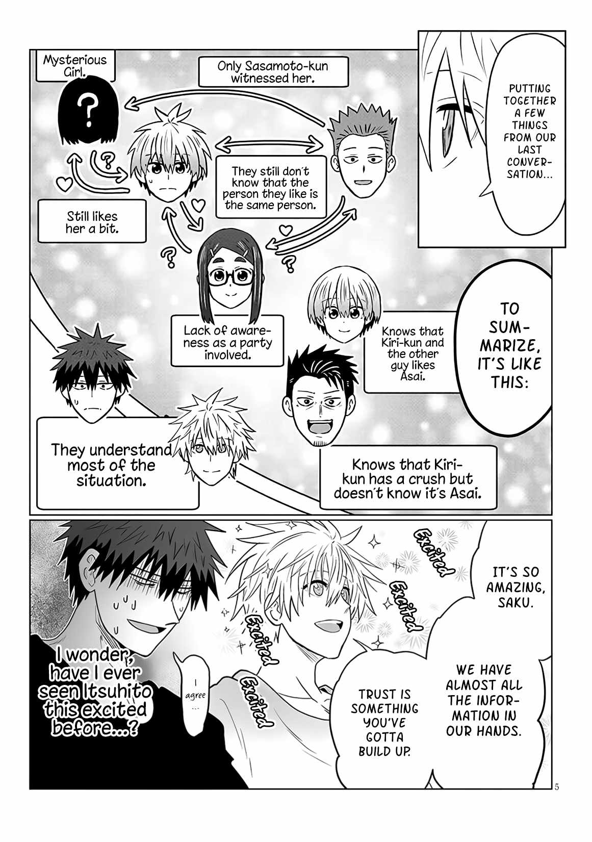Uzaki-Chan Wa Asobitai! Chapter 124 page 5