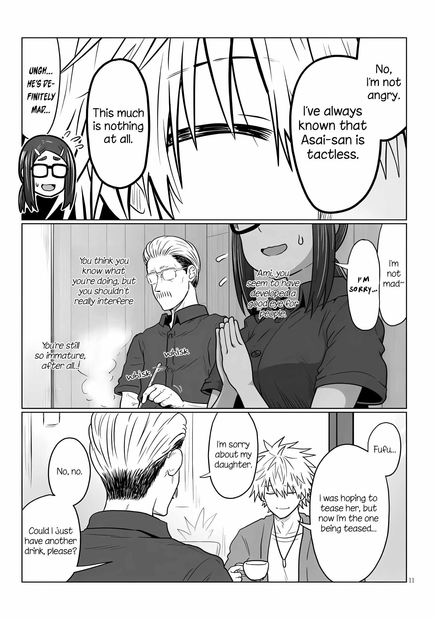 Uzaki-Chan Wa Asobitai! Chapter 121 page 11