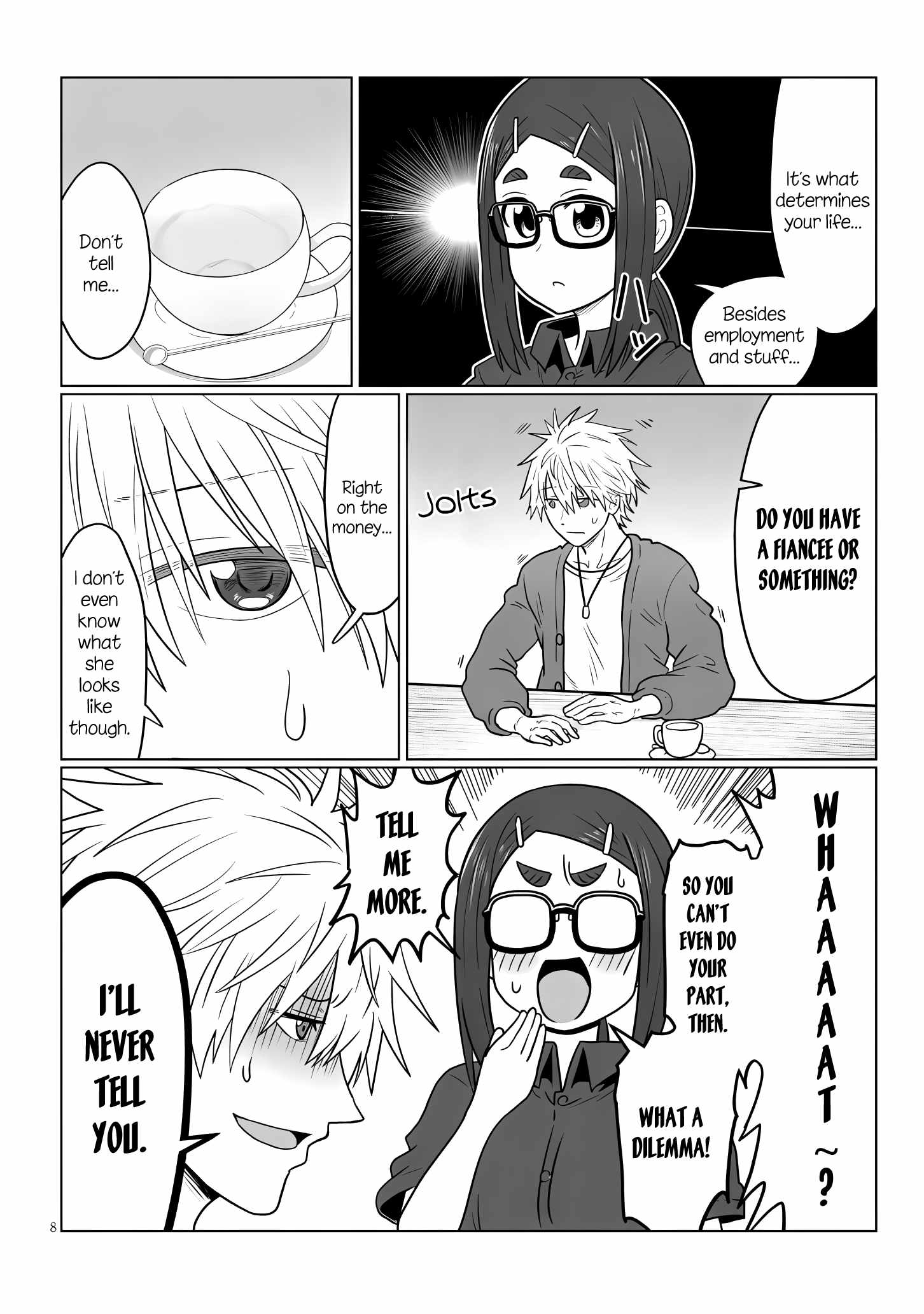 Uzaki-Chan Wa Asobitai! Chapter 121 page 8