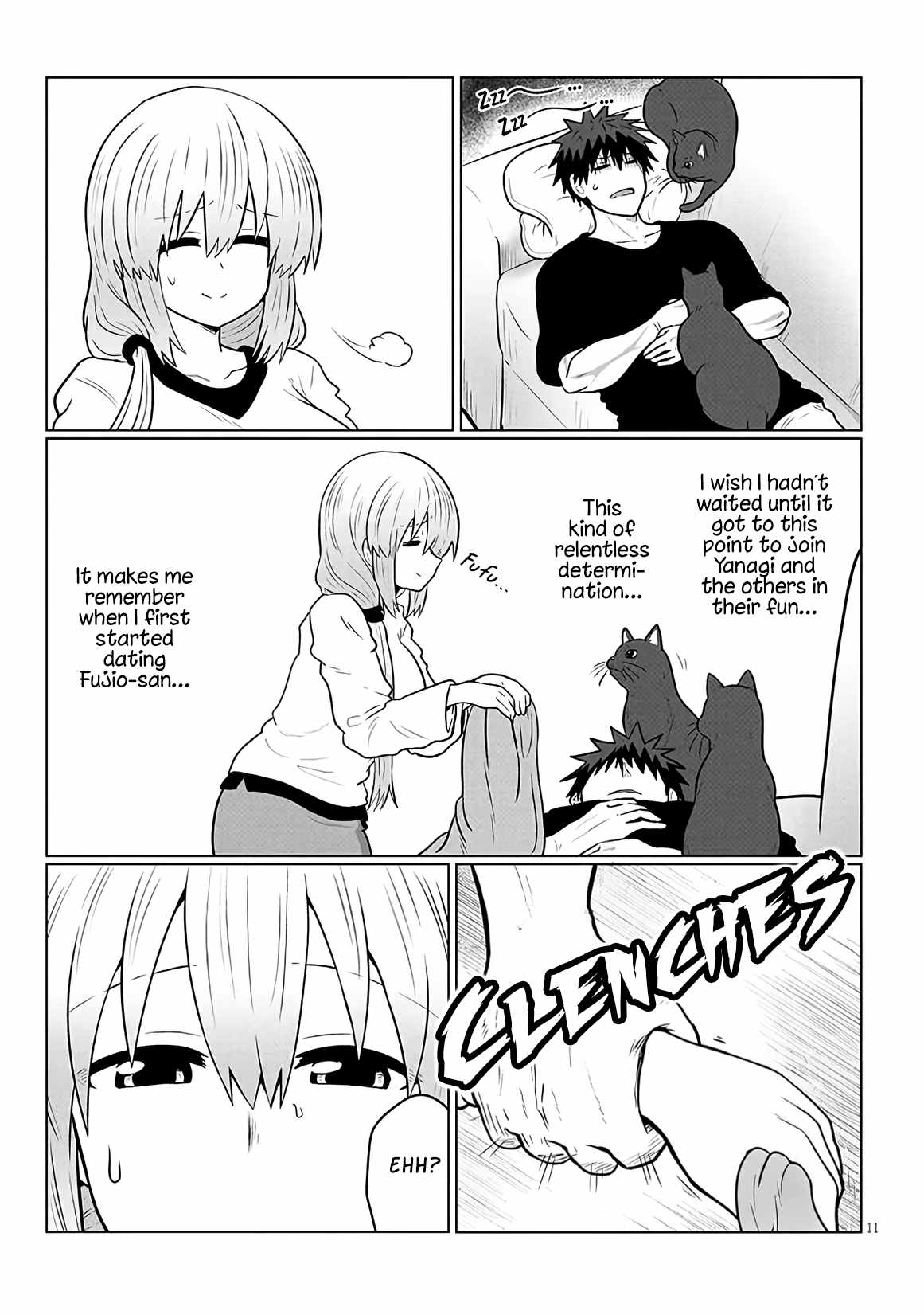 Uzaki-Chan Wa Asobitai! Chapter 126 page 11