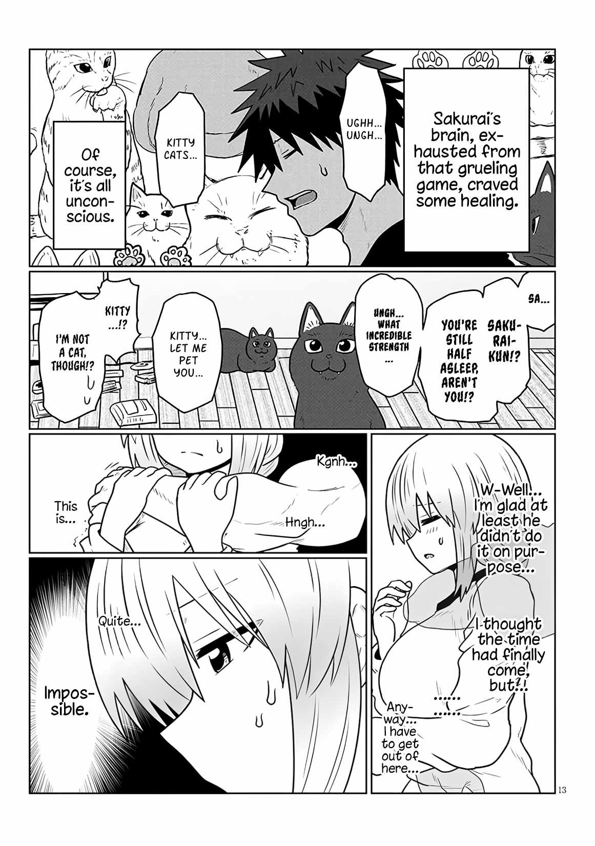 Uzaki-Chan Wa Asobitai! Chapter 126 page 13