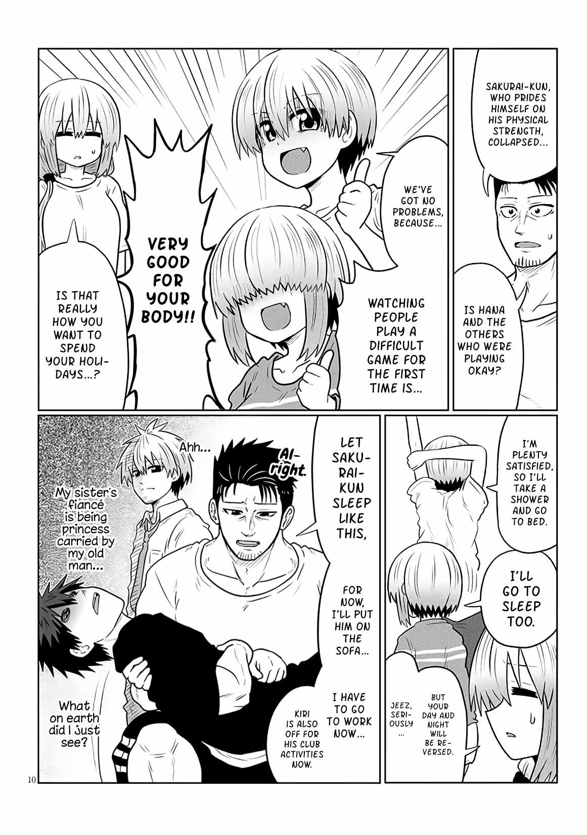 Uzaki-Chan Wa Asobitai! Chapter 126 page 10