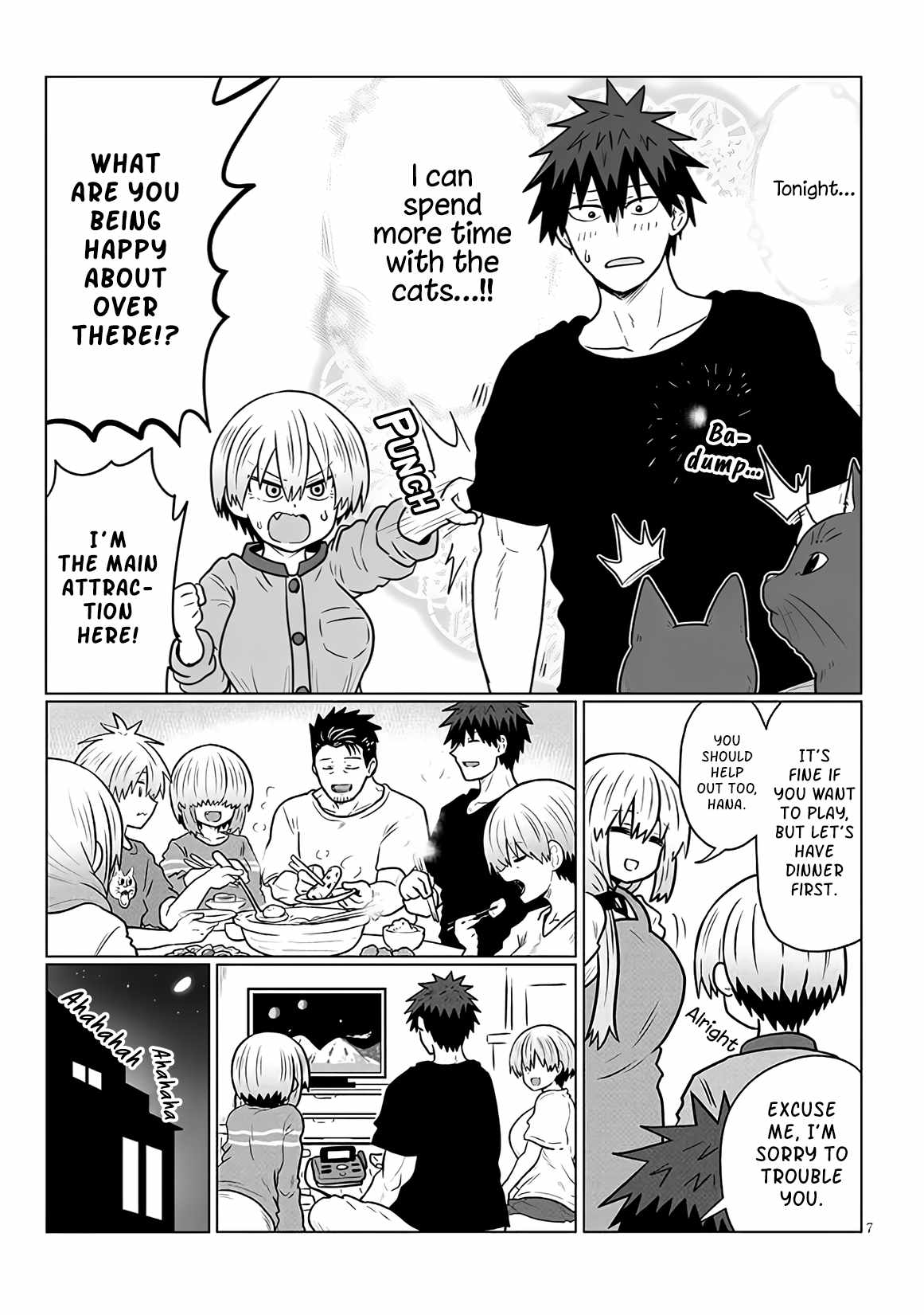 Uzaki-Chan Wa Asobitai! Chapter 126 page 7