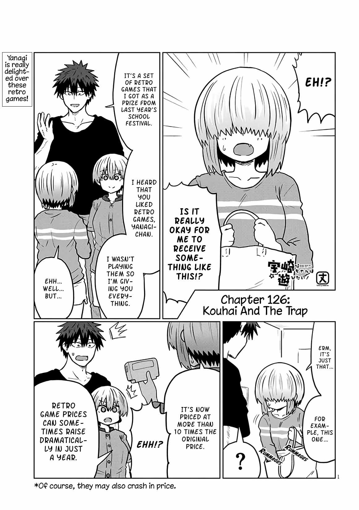 Uzaki-Chan Wa Asobitai! Chapter 126 page 1