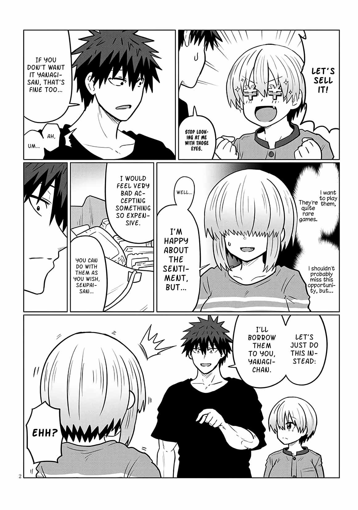 Uzaki-Chan Wa Asobitai! Chapter 126 page 2