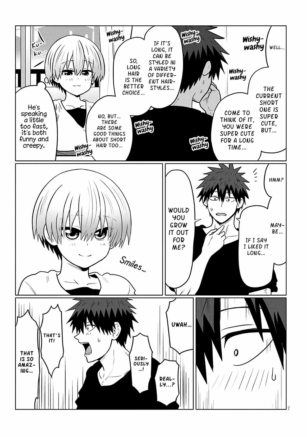 Uzaki-Chan Wa Asobitai! Chapter 125 page 7