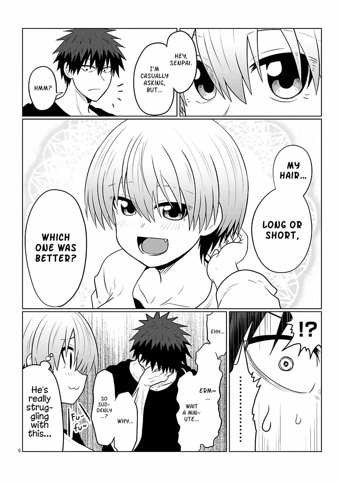Uzaki-Chan Wa Asobitai! Chapter 125 page 6