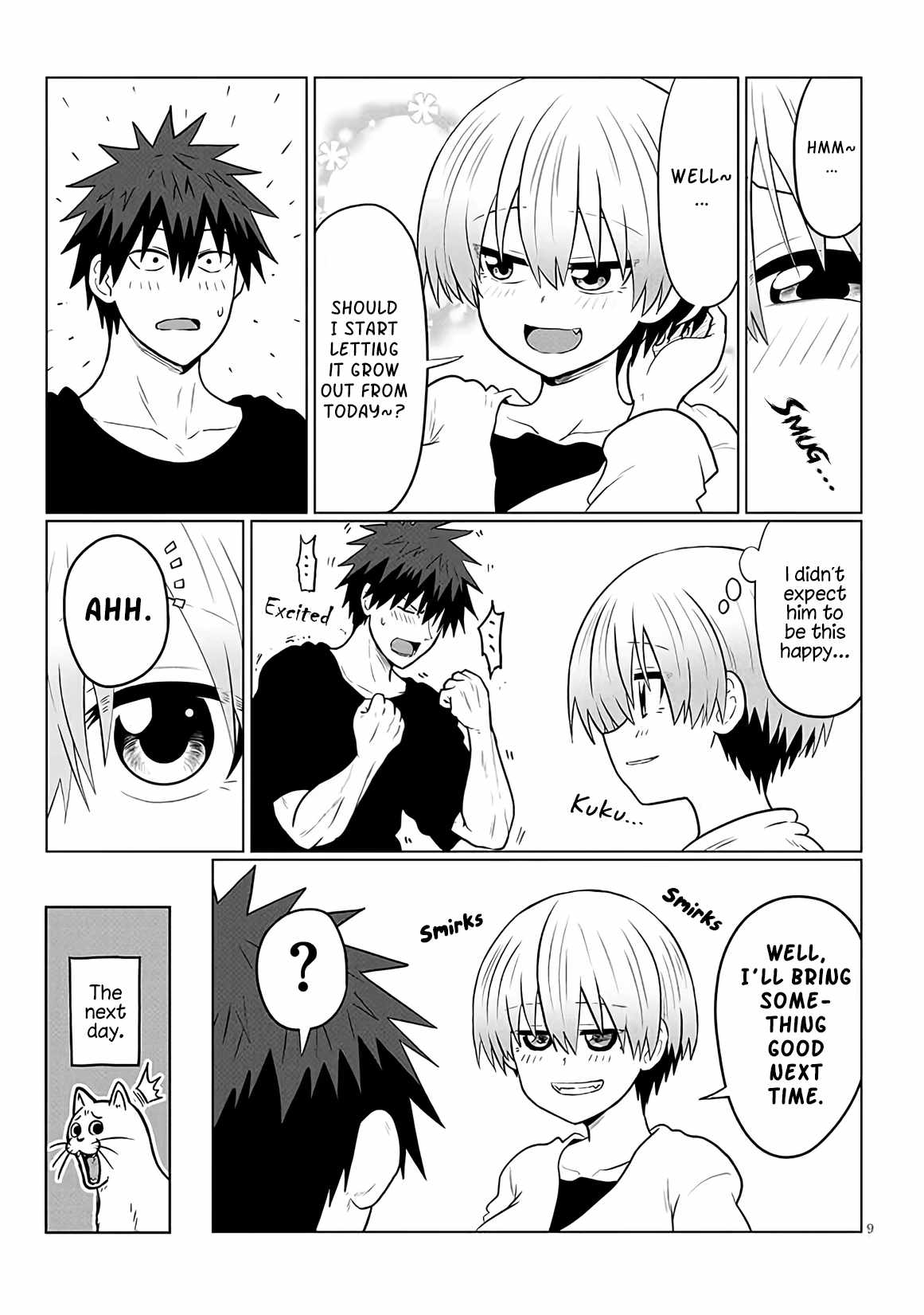 Uzaki-Chan Wa Asobitai! Chapter 125 page 9