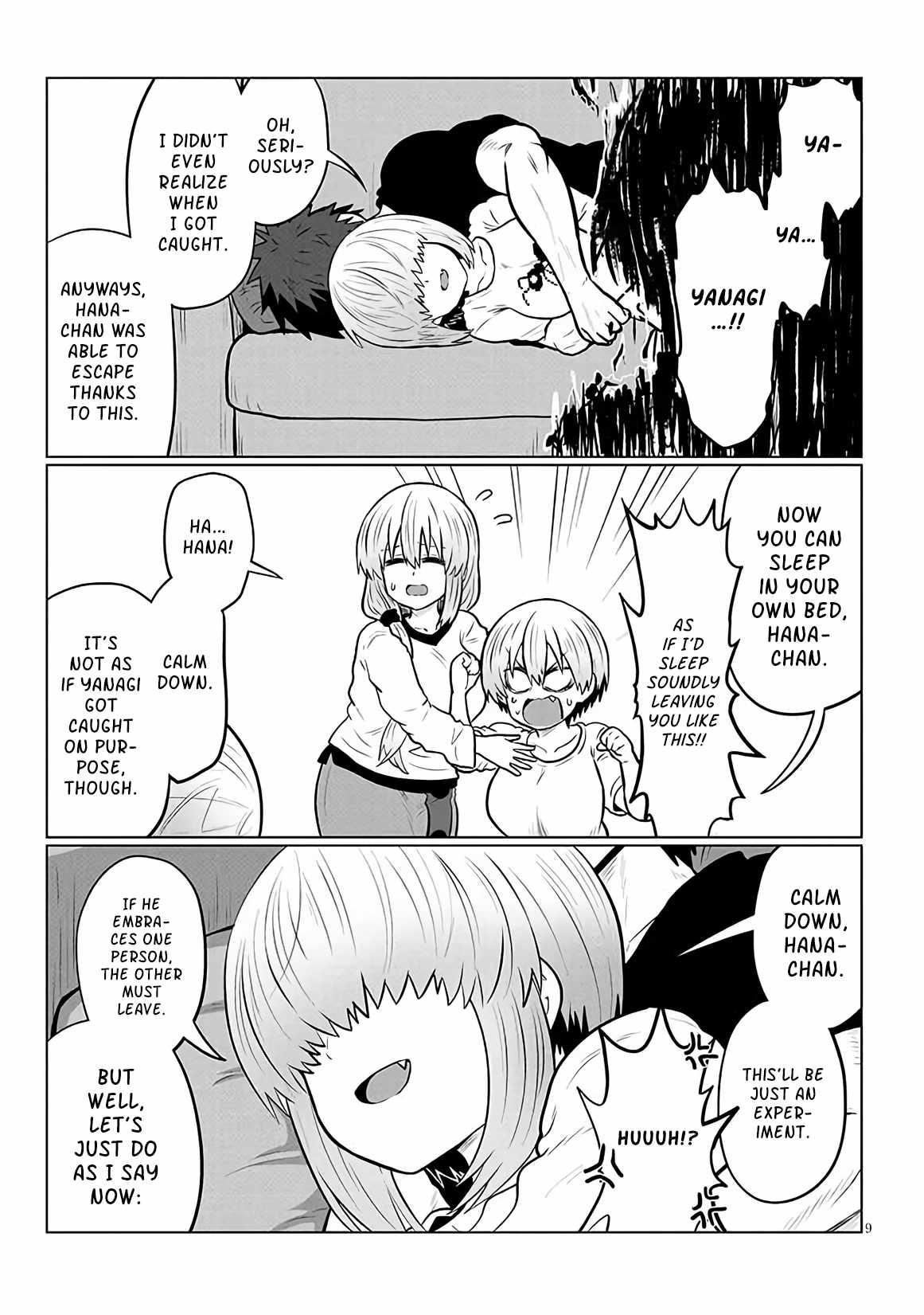 Uzaki-Chan Wa Asobitai! Chapter 127 page 9