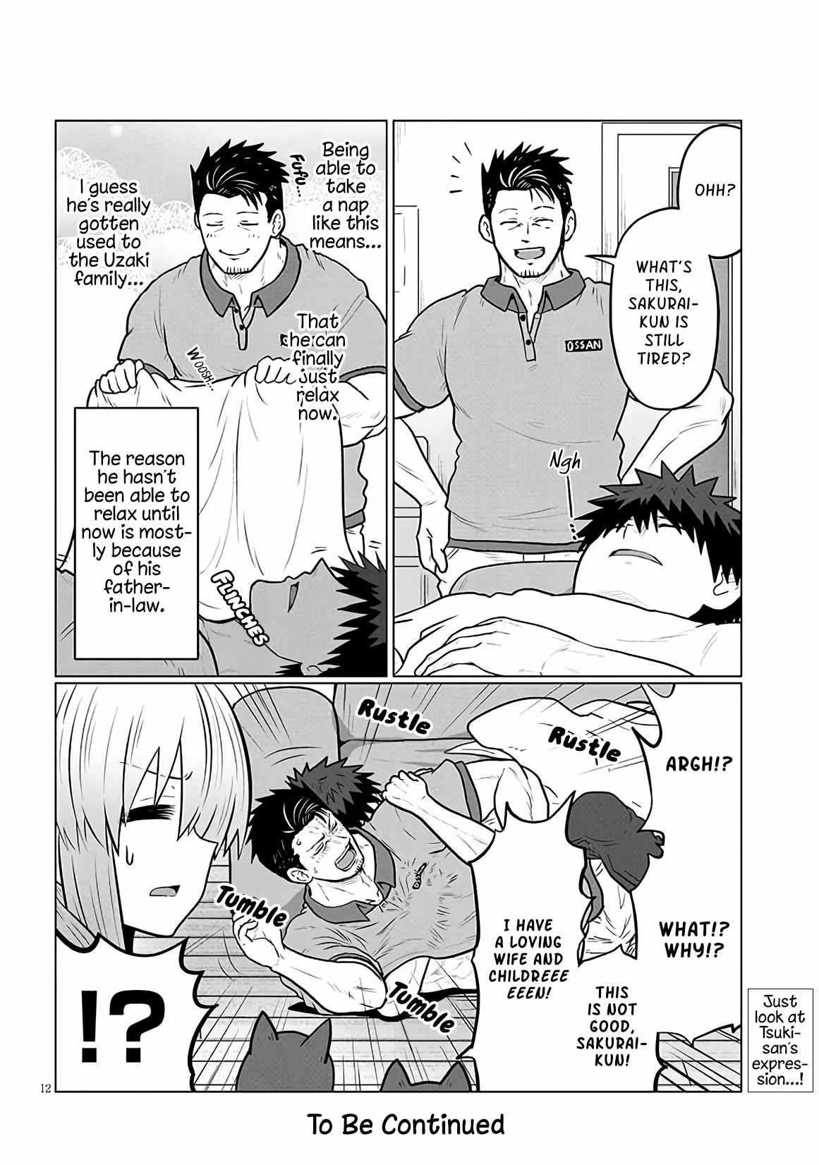 Uzaki-Chan Wa Asobitai! Chapter 127 page 12