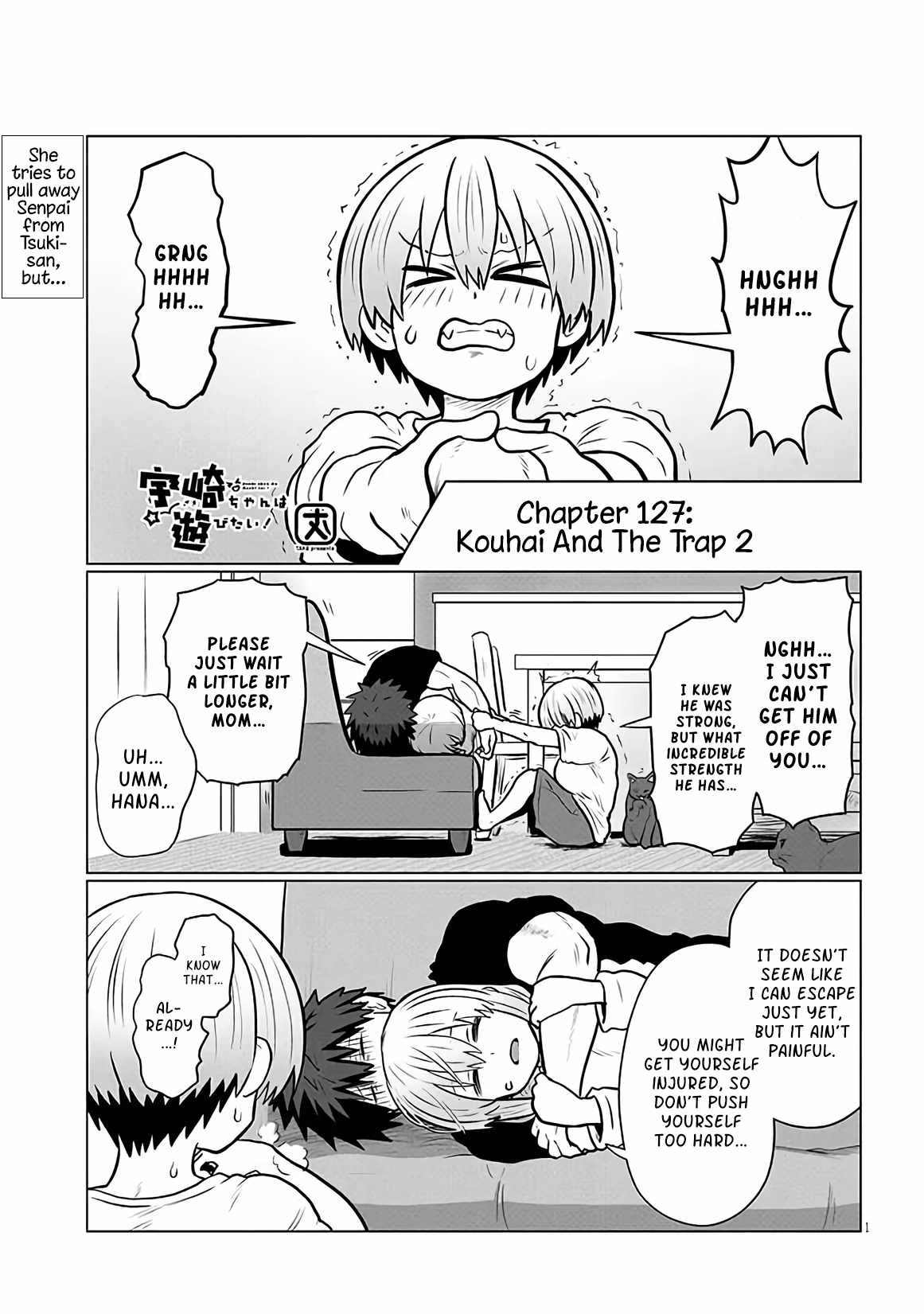 Uzaki-Chan Wa Asobitai! Chapter 127 page 1