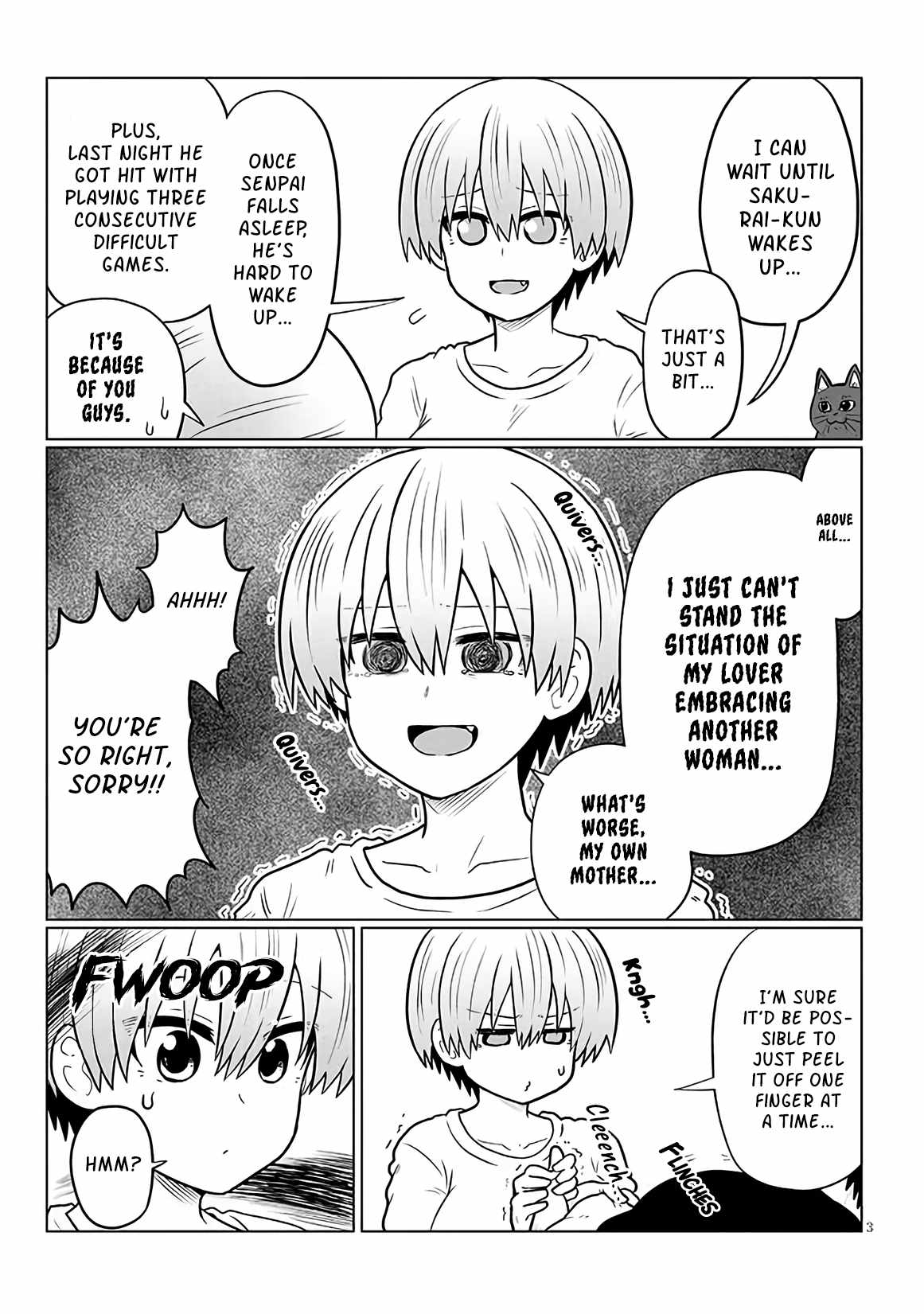 Uzaki-Chan Wa Asobitai! Chapter 127 page 3