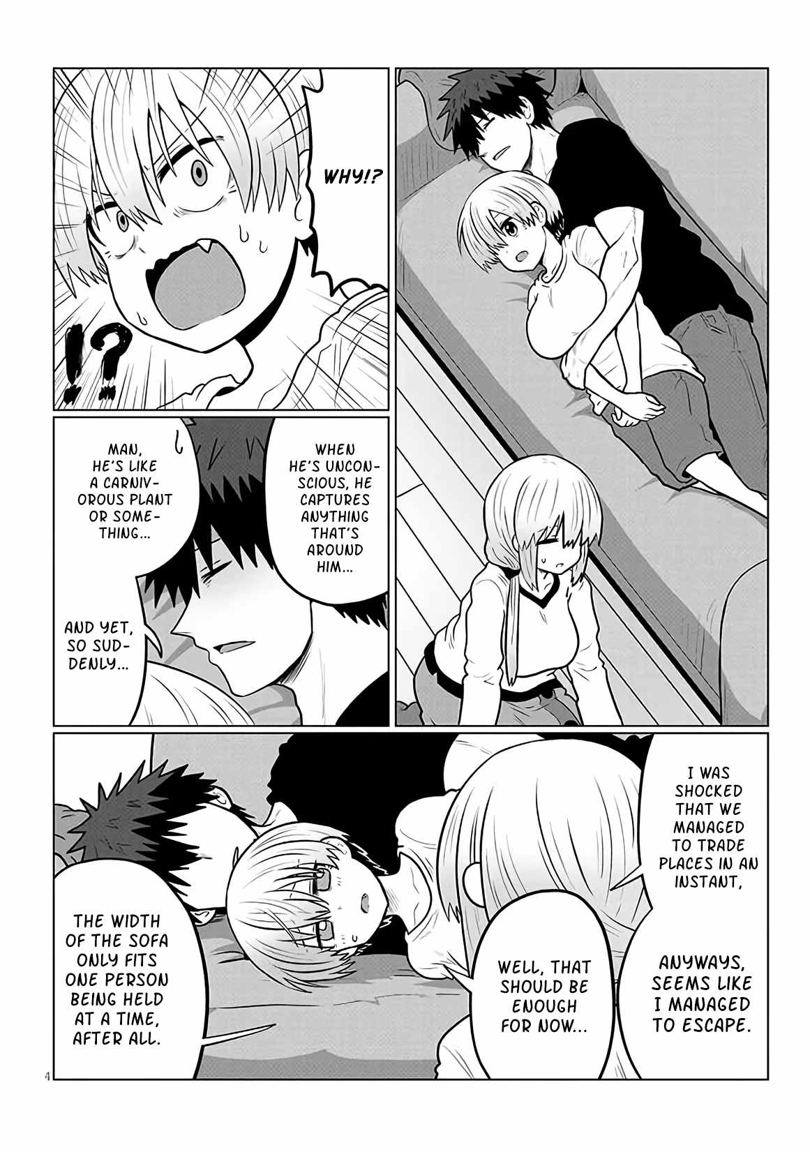 Uzaki-Chan Wa Asobitai! Chapter 127 page 4