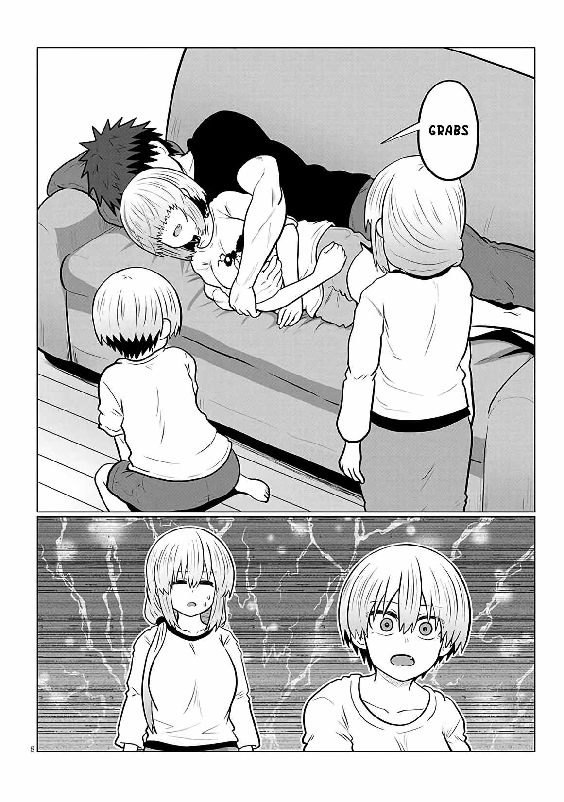 Uzaki-Chan Wa Asobitai! Chapter 127 page 8