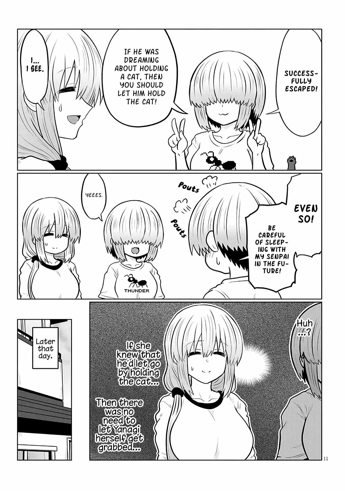 Uzaki-Chan Wa Asobitai! Chapter 127 page 11