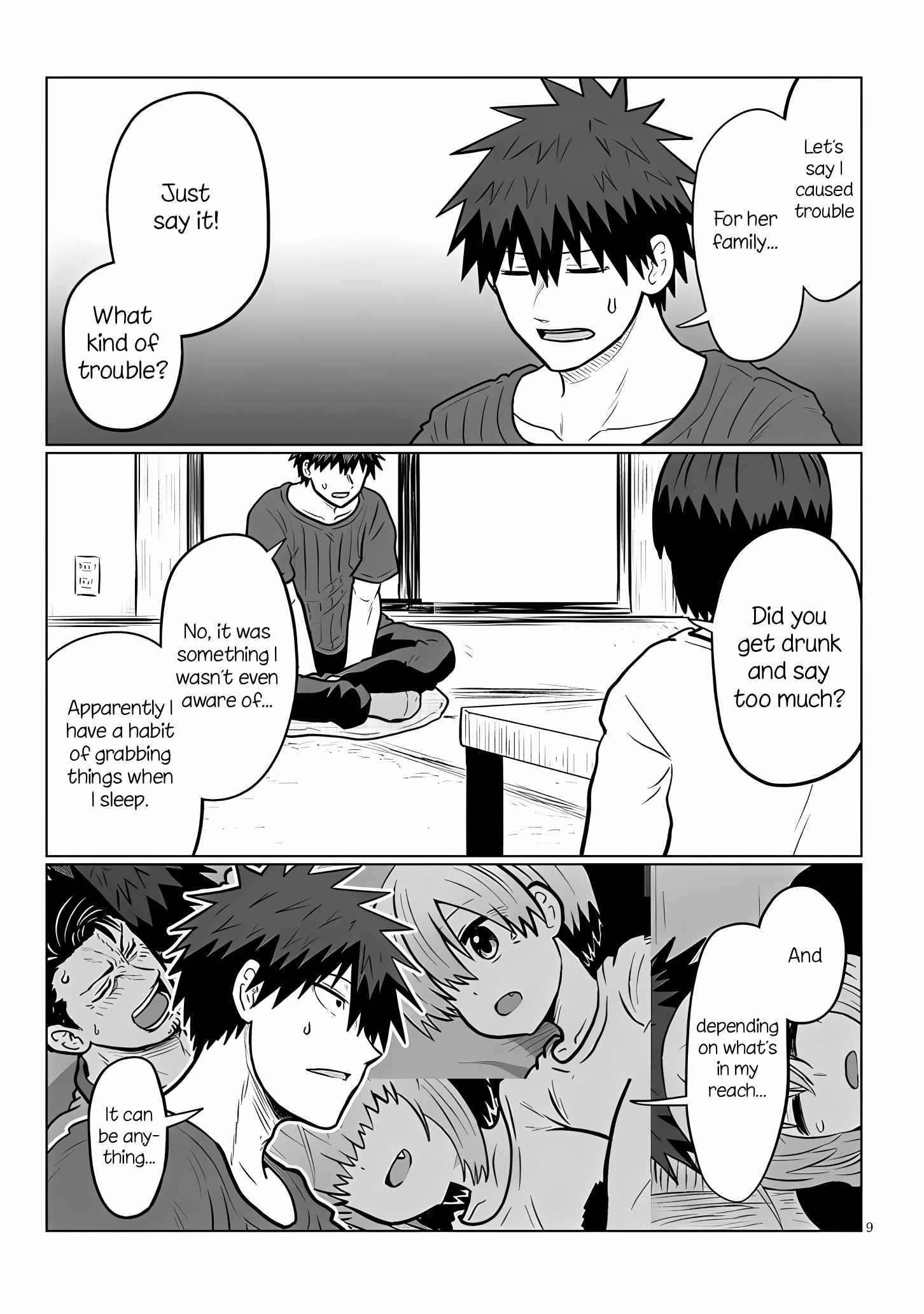 Uzaki-Chan Wa Asobitai! Chapter 128 page 9