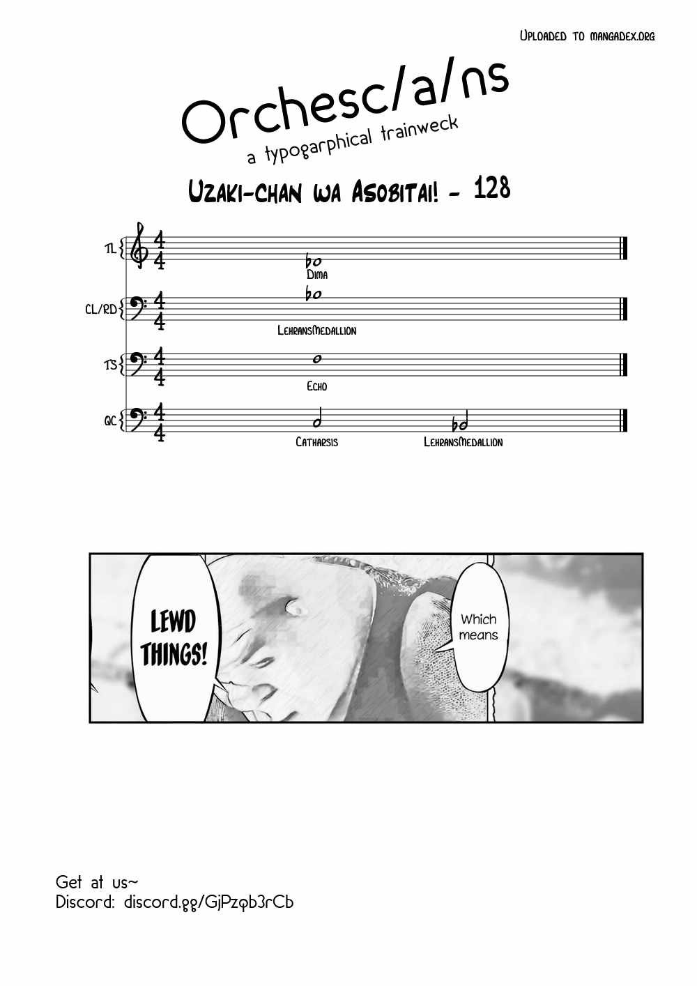 Uzaki-Chan Wa Asobitai! Chapter 128 page 13