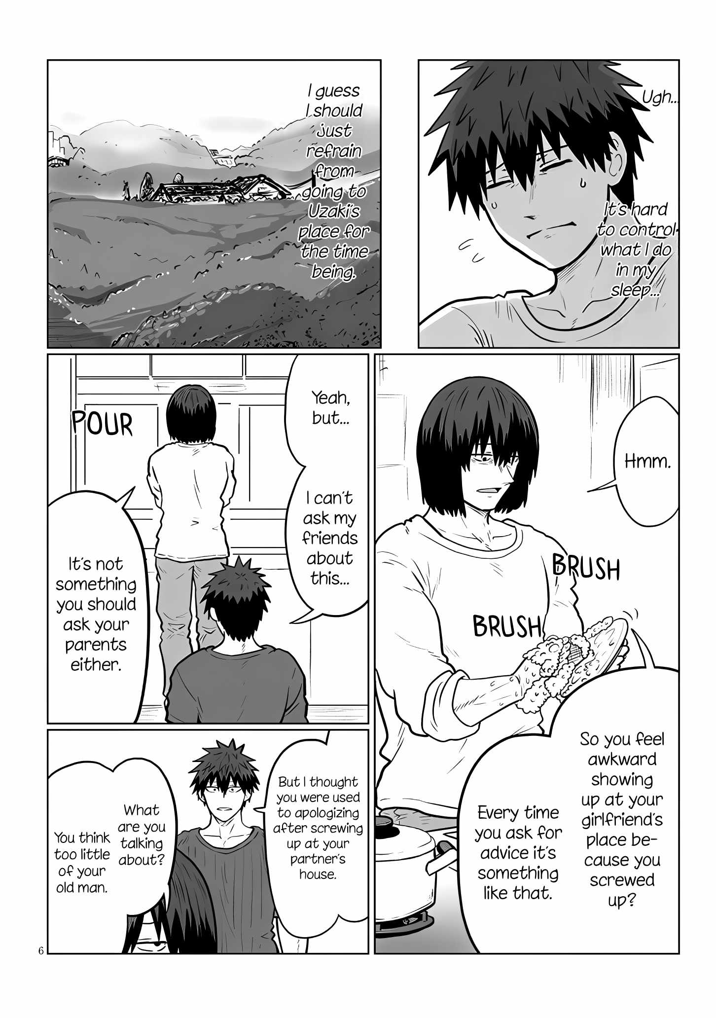 Uzaki-Chan Wa Asobitai! Chapter 128 page 6