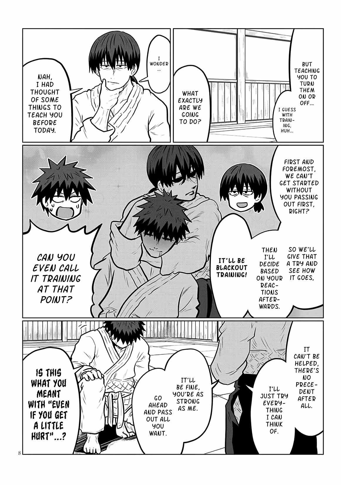 Uzaki-Chan Wa Asobitai! Chapter 129 page 8