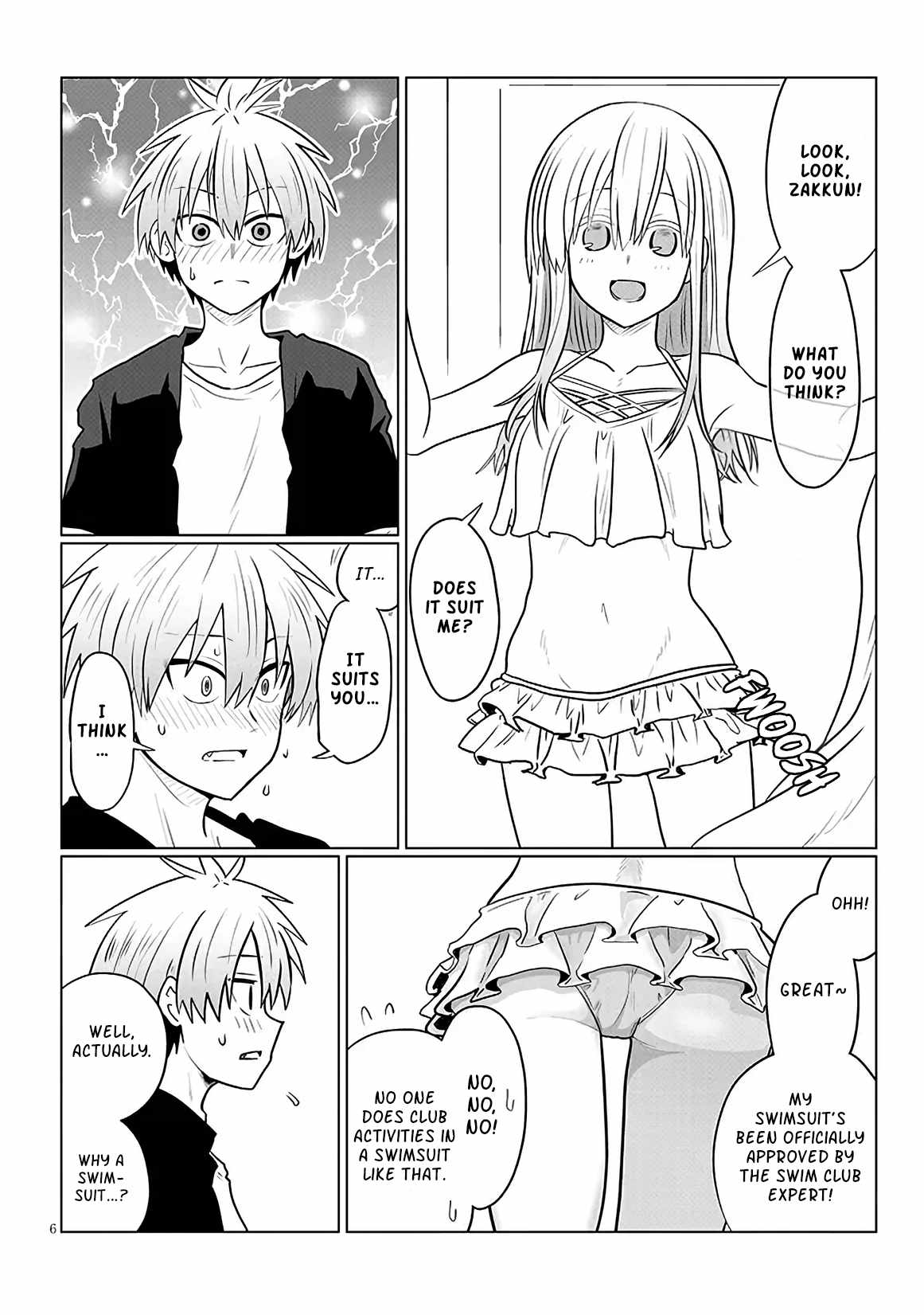 Uzaki-Chan Wa Asobitai! Chapter 131 page 6