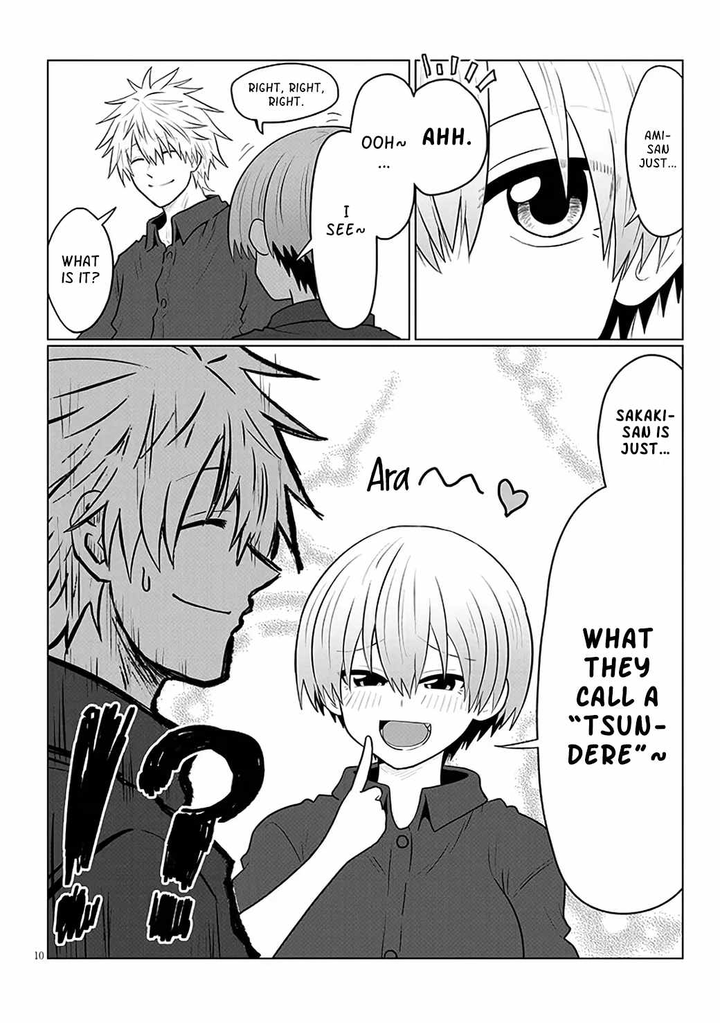 Uzaki-Chan Wa Asobitai! Chapter 130 page 10
