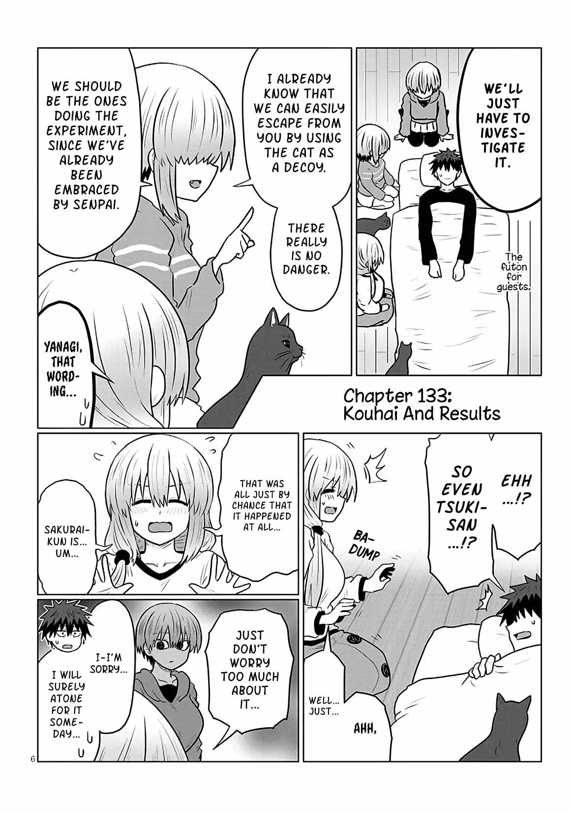 Uzaki-Chan Wa Asobitai! Chapter 133 page 6