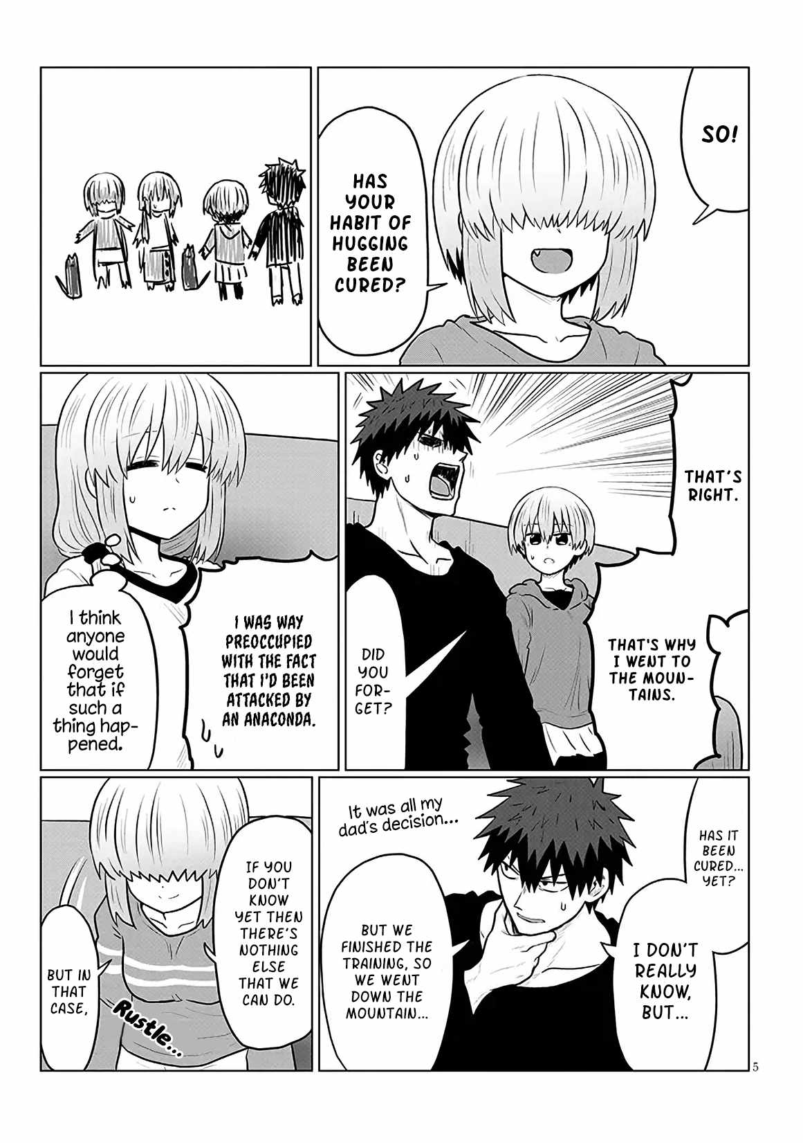 Uzaki-Chan Wa Asobitai! Chapter 133 page 5