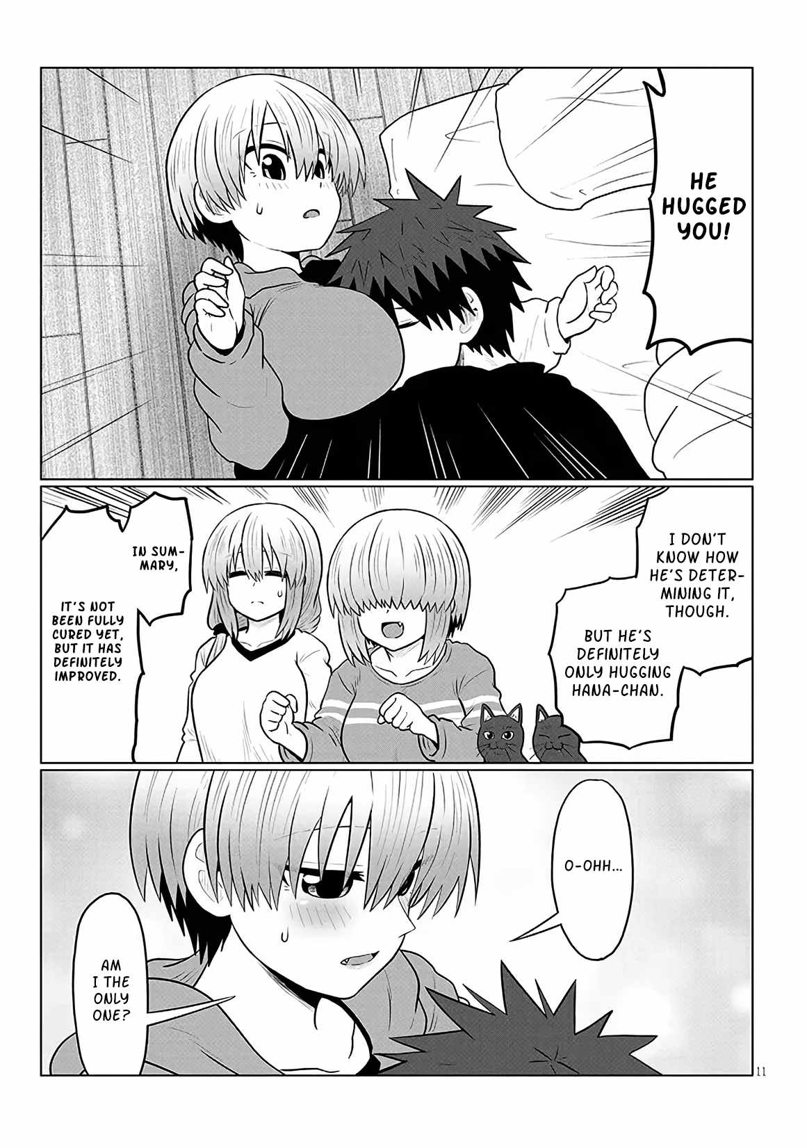 Uzaki-Chan Wa Asobitai! Chapter 133 page 11