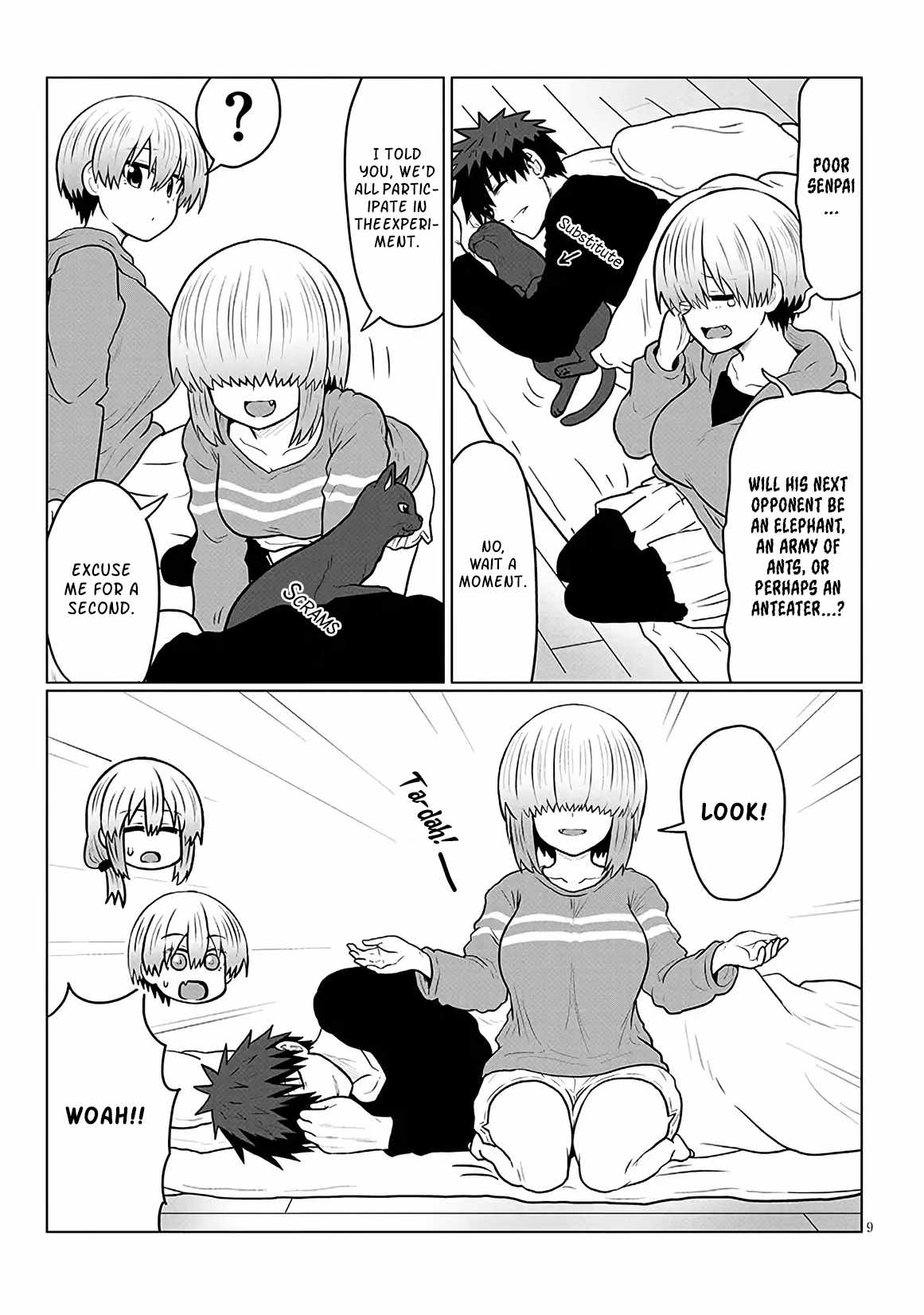 Uzaki-Chan Wa Asobitai! Chapter 133 page 9