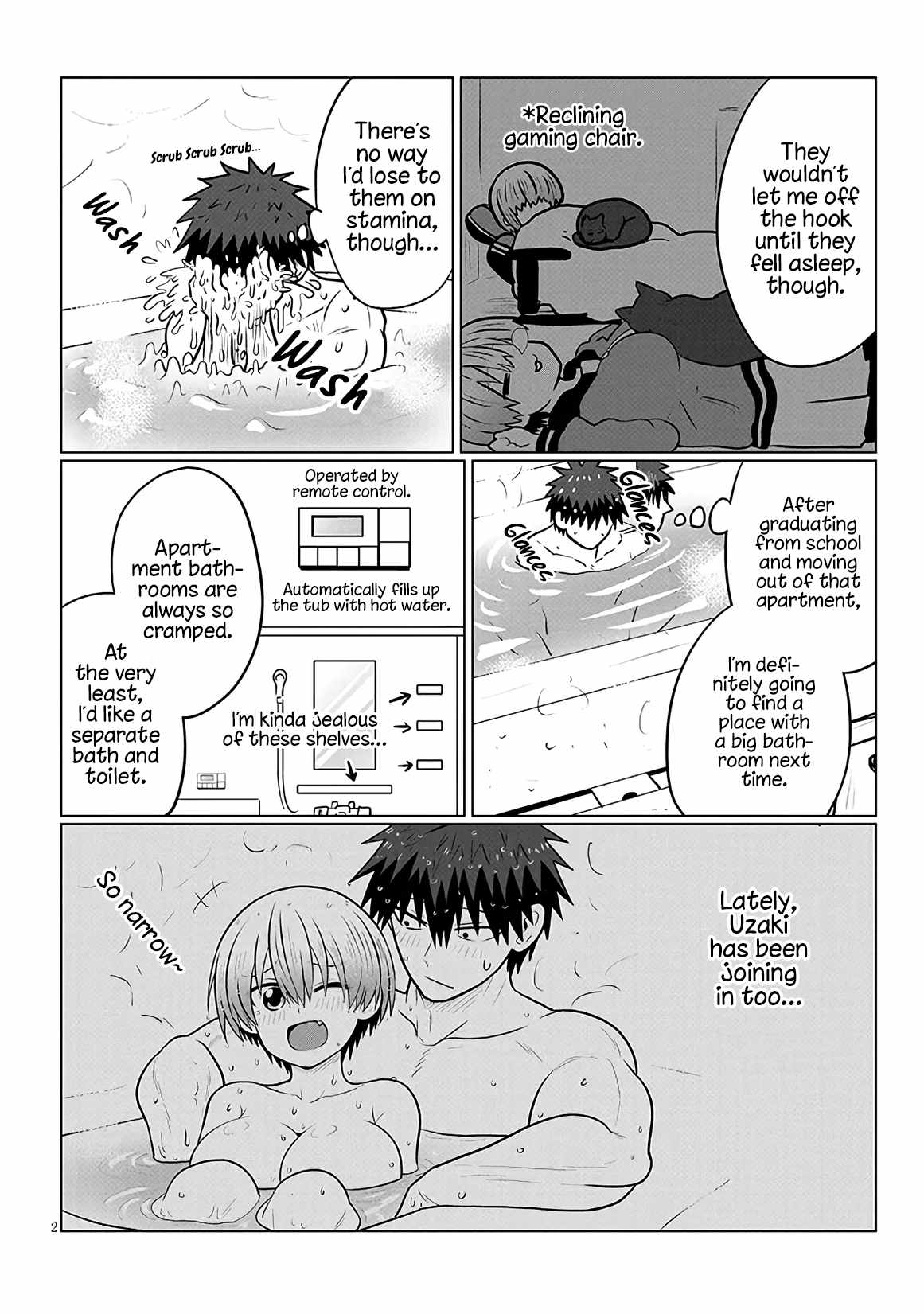 Uzaki-Chan Wa Asobitai! Chapter 135 page 2