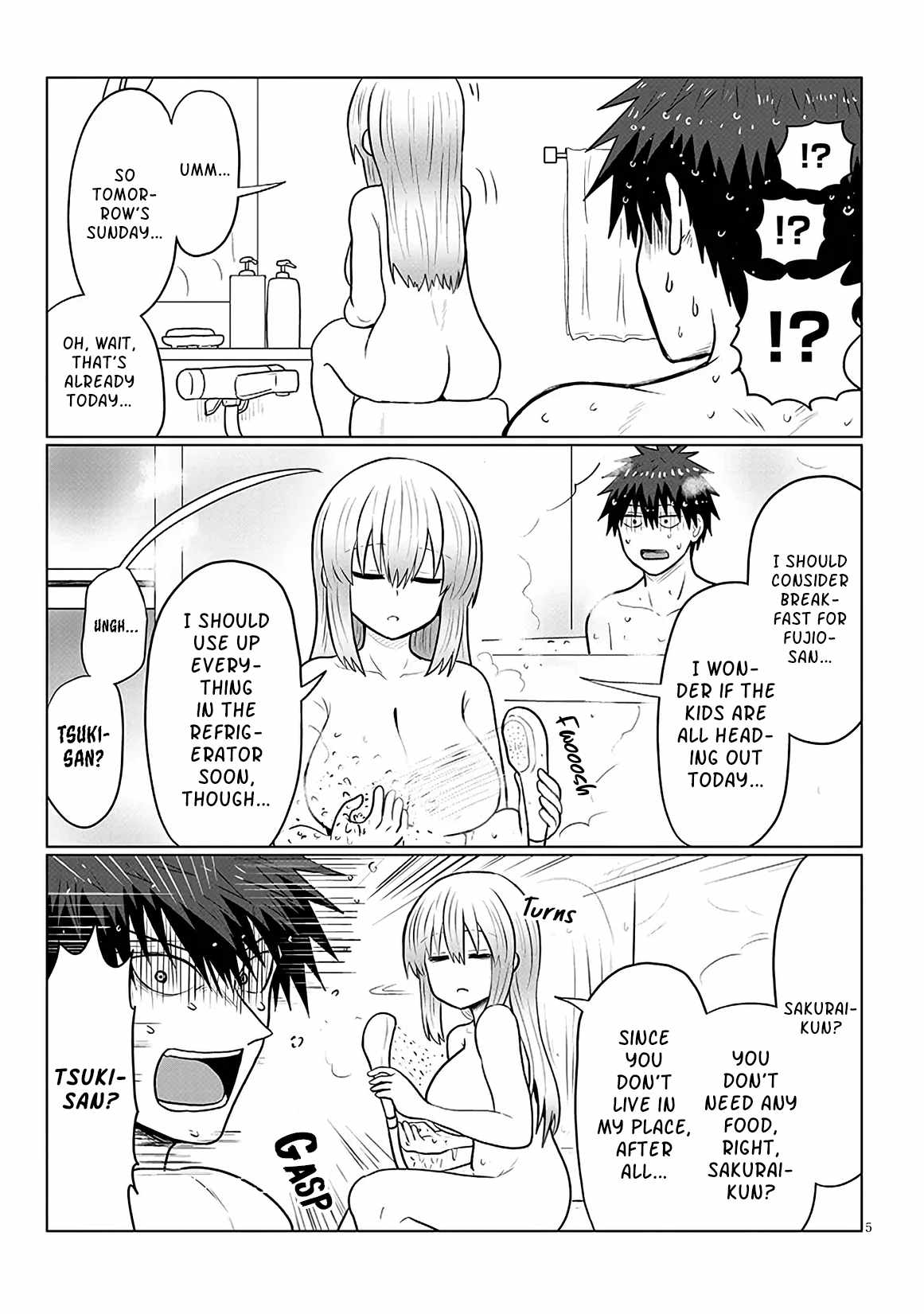 Uzaki-Chan Wa Asobitai! Chapter 135 page 5