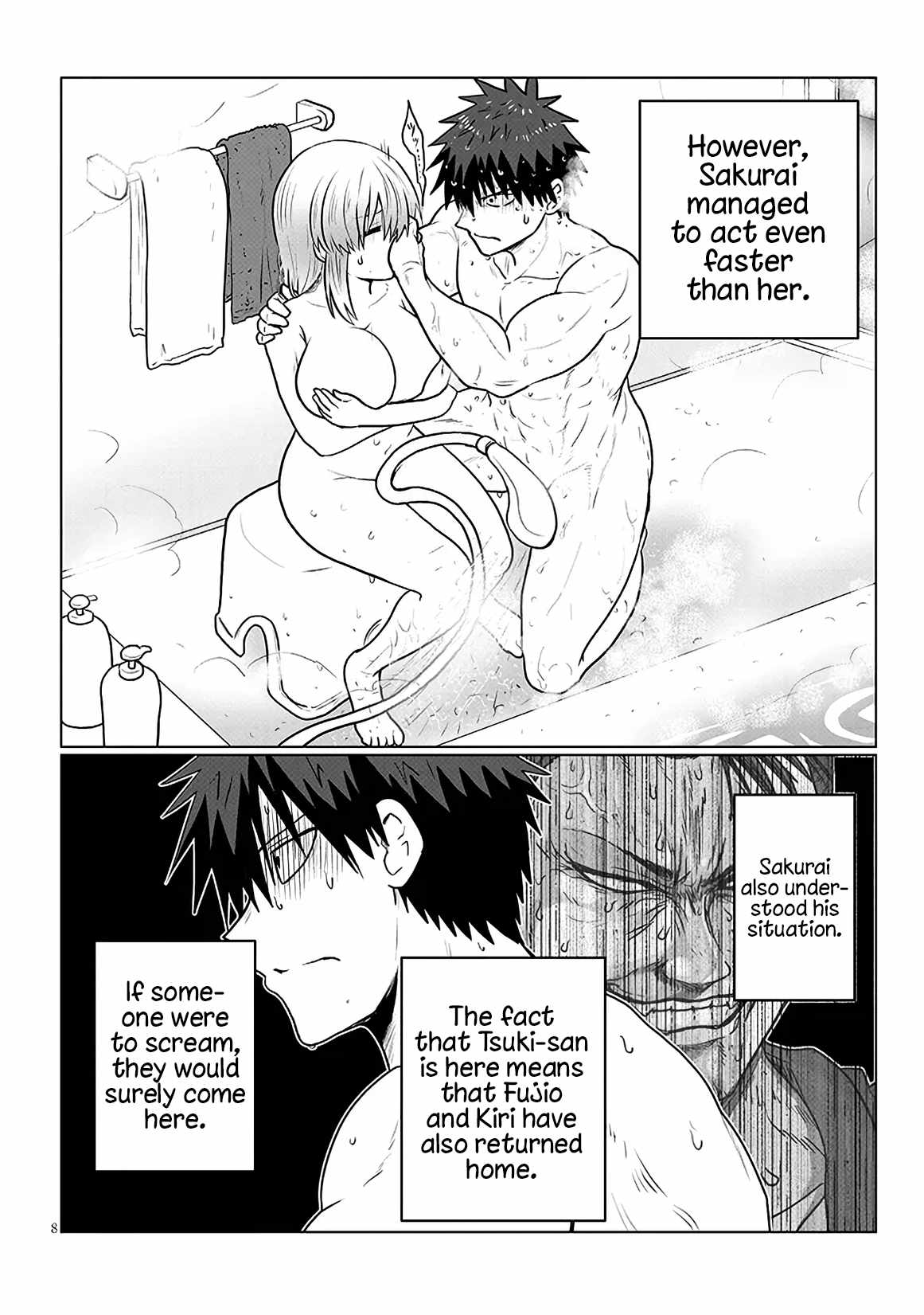 Uzaki-Chan Wa Asobitai! Chapter 135 page 8