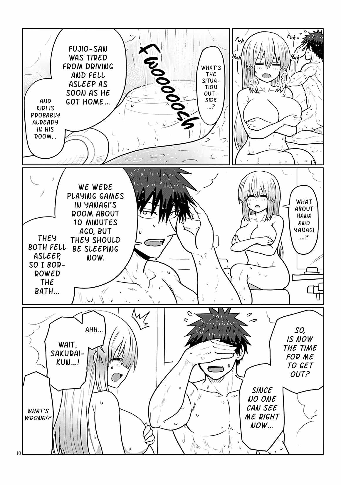 Uzaki-Chan Wa Asobitai! Chapter 135 page 10