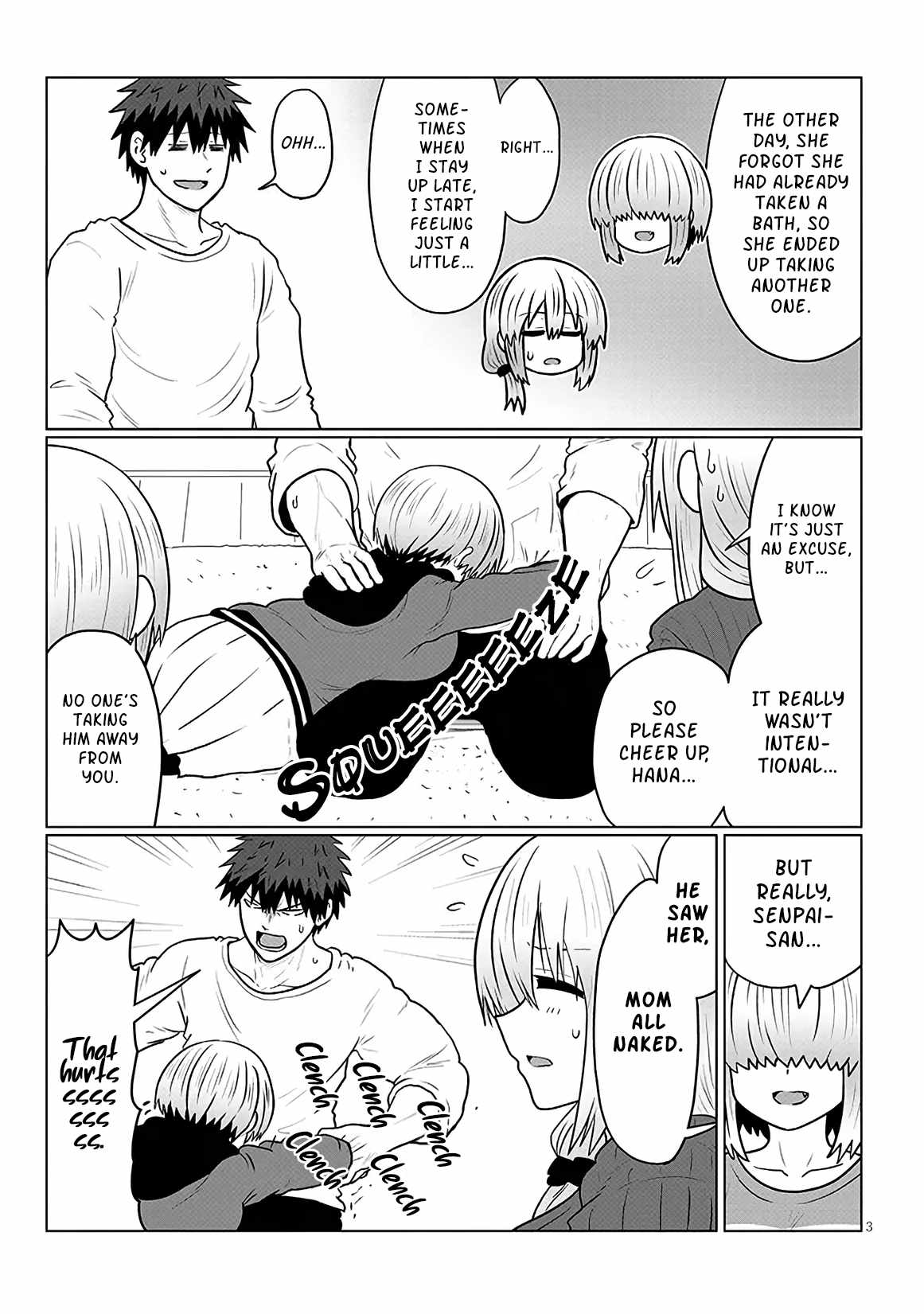 Uzaki-Chan Wa Asobitai! Chapter 136 page 3