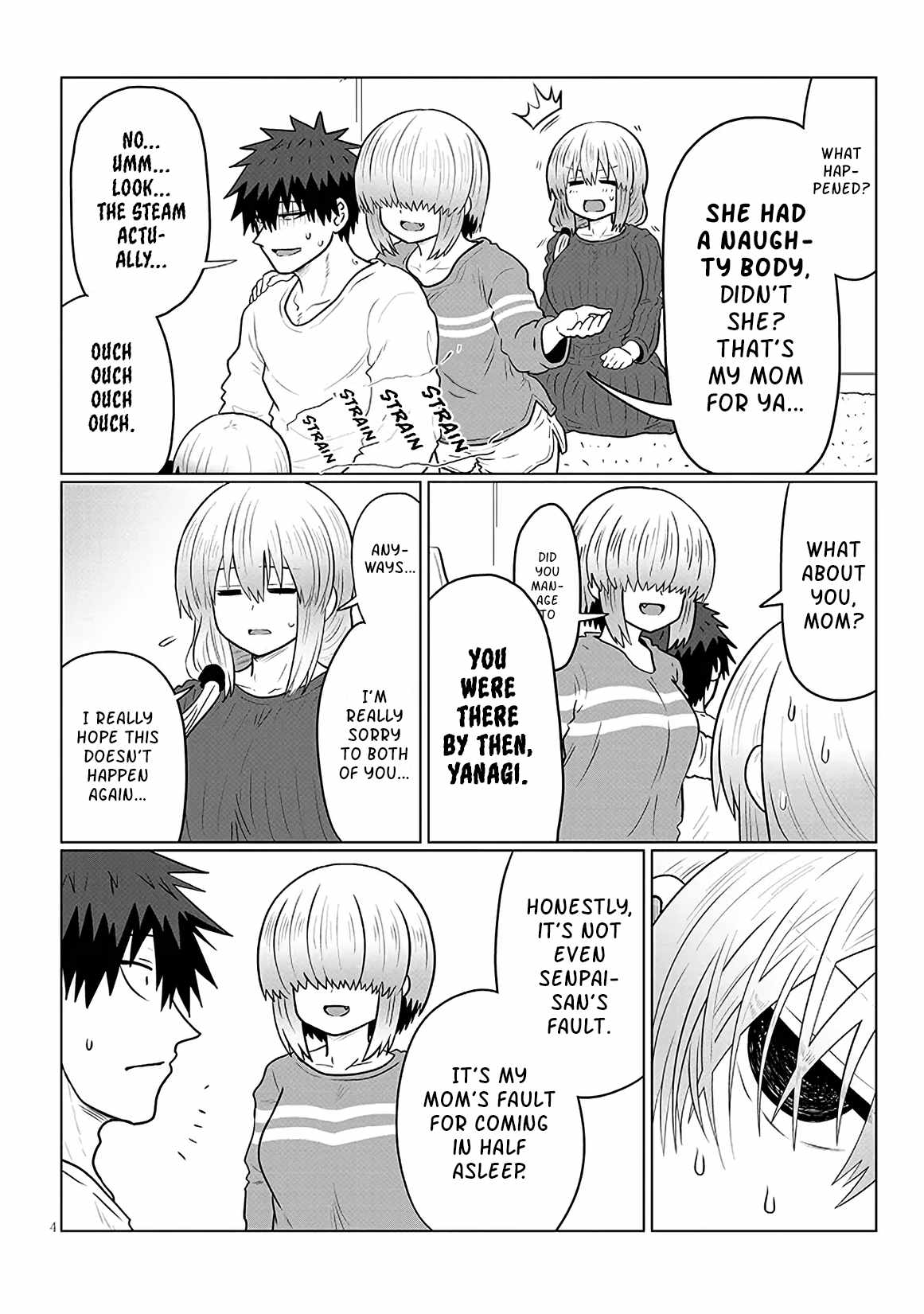 Uzaki-Chan Wa Asobitai! Chapter 136 page 4