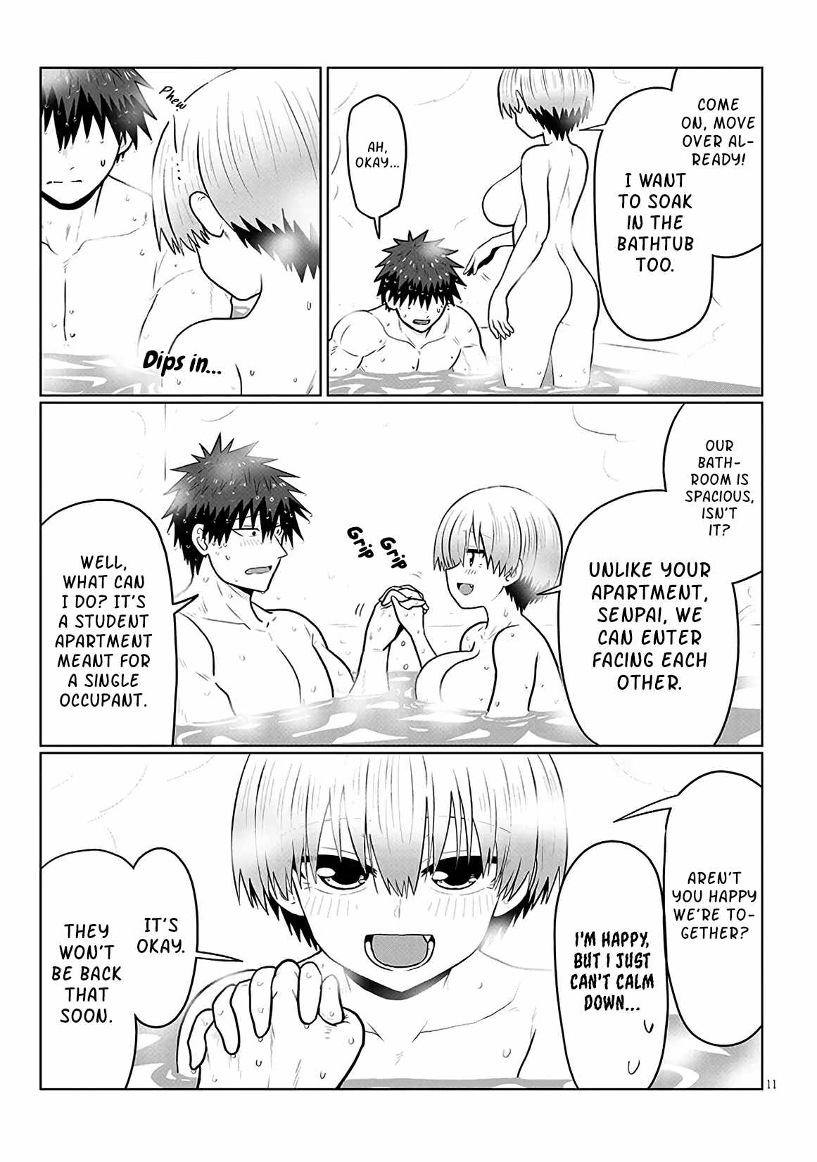 Uzaki-Chan Wa Asobitai! Chapter 136 page 11