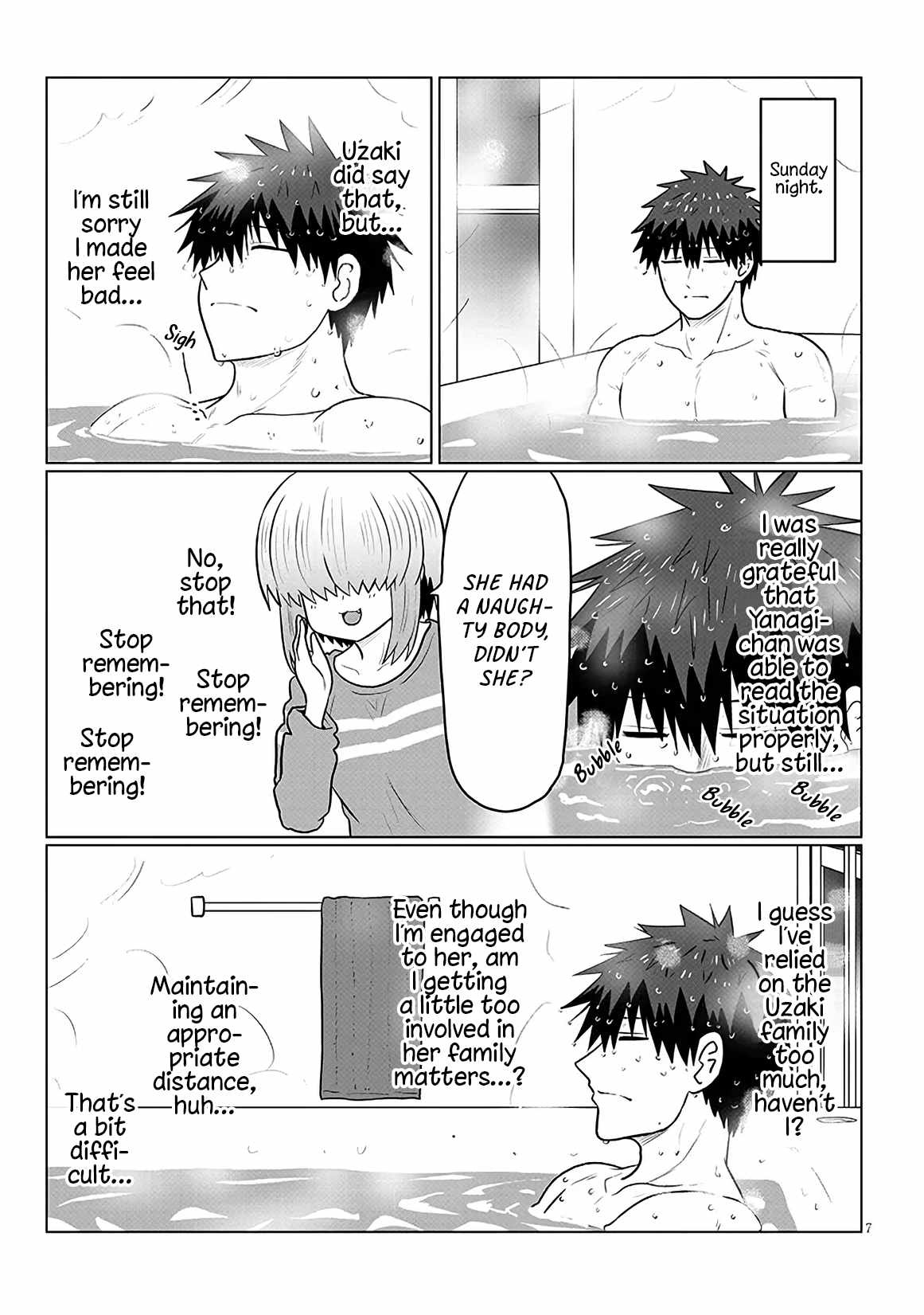 Uzaki-Chan Wa Asobitai! Chapter 136 page 7