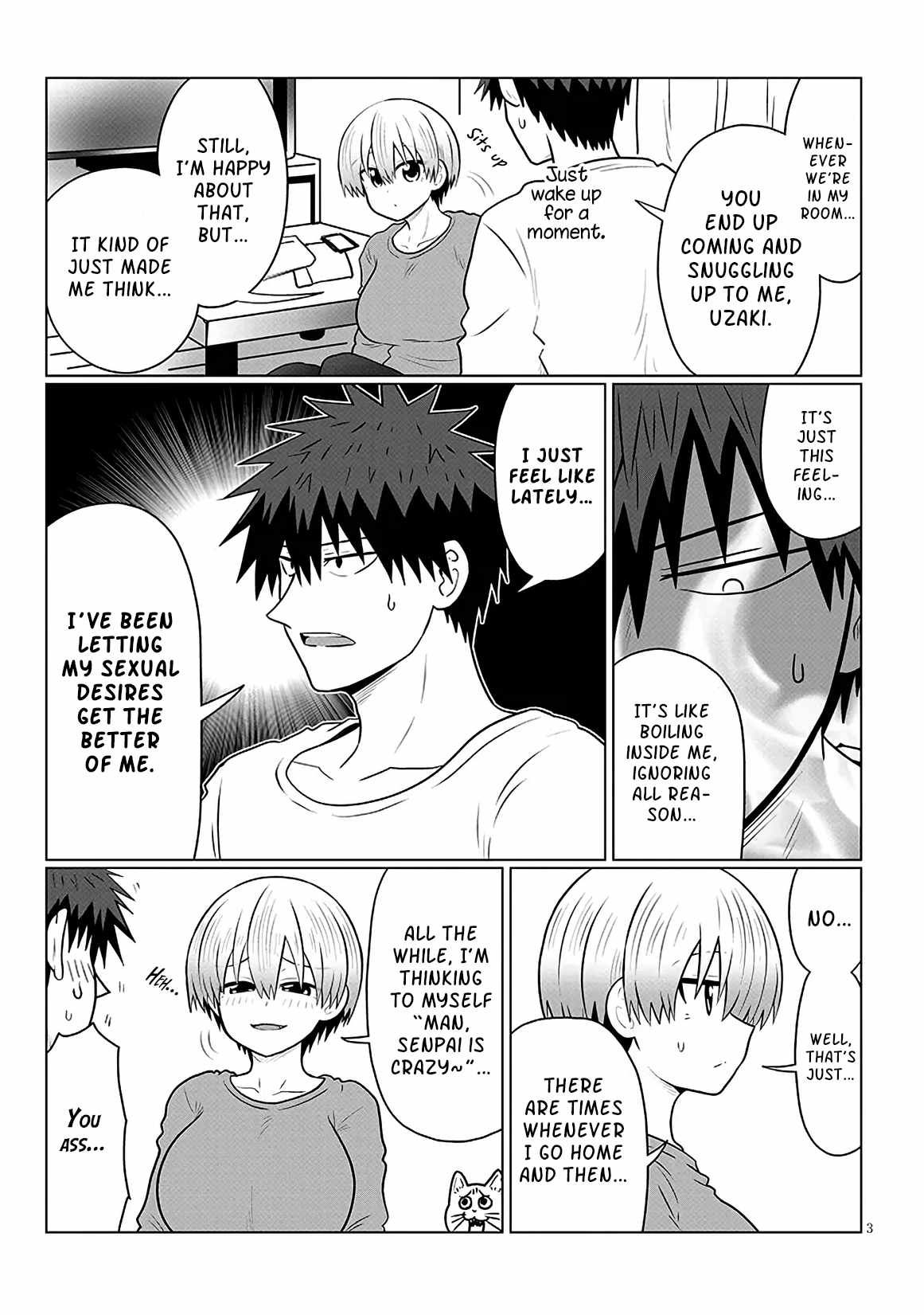 Uzaki-Chan Wa Asobitai! Chapter 137 page 3