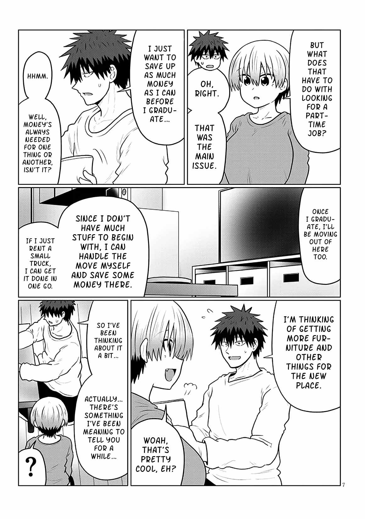 Uzaki-Chan Wa Asobitai! Chapter 137 page 7