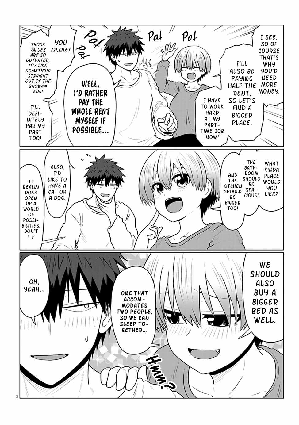 Uzaki-Chan Wa Asobitai! Chapter 138 page 2