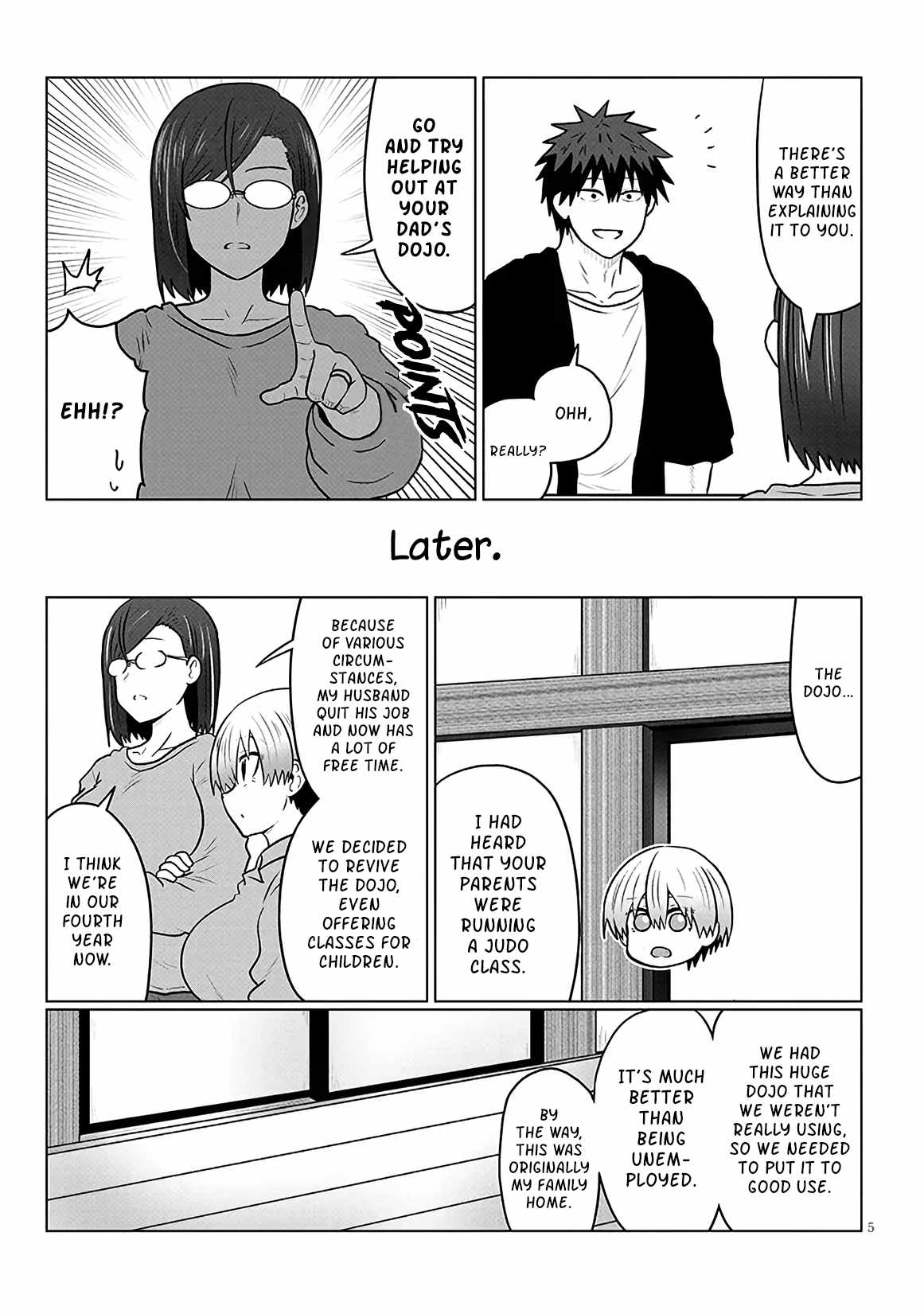 Uzaki-Chan Wa Asobitai! Chapter 139 page 5