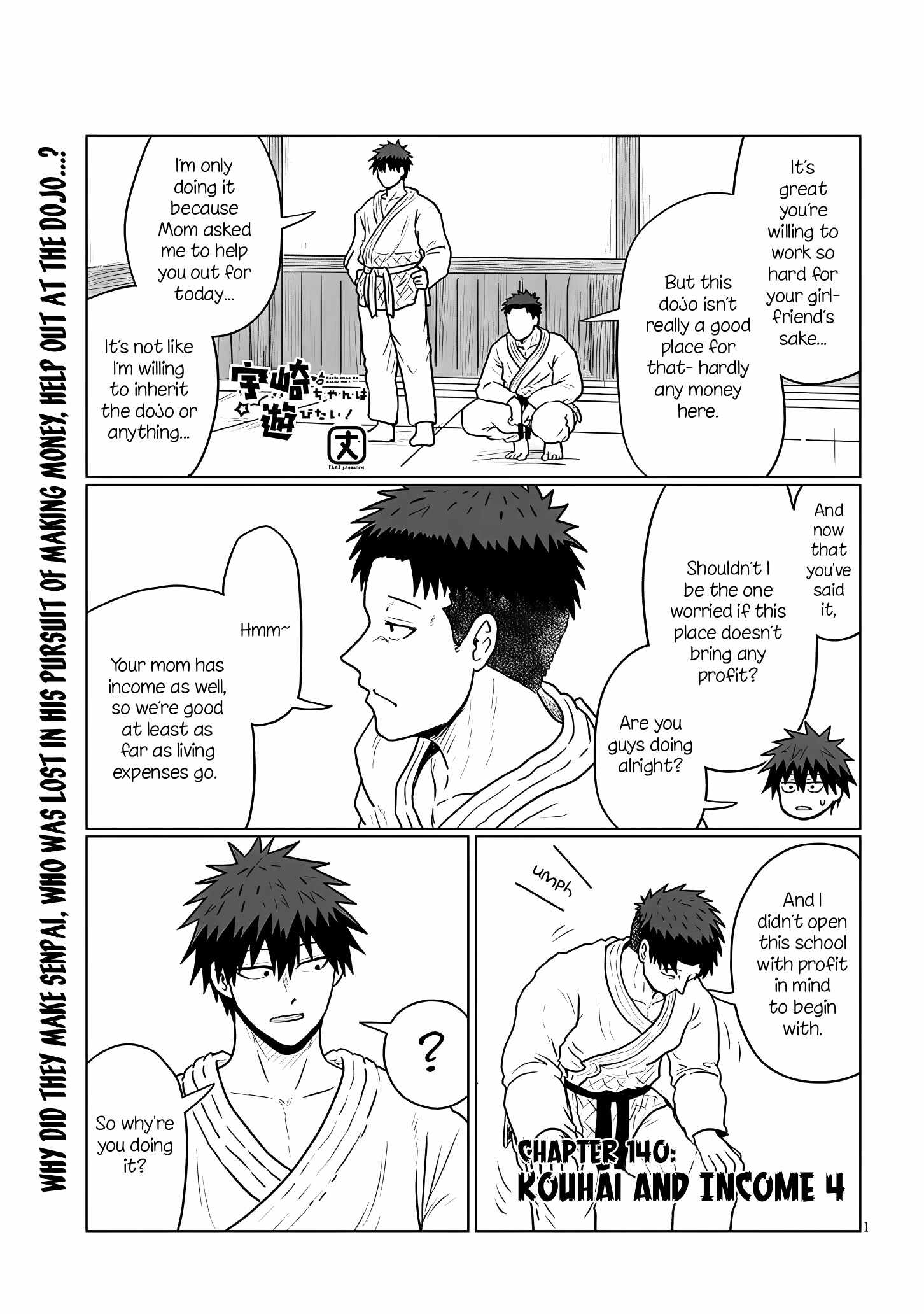 Uzaki-Chan Wa Asobitai! Chapter 140 page 1