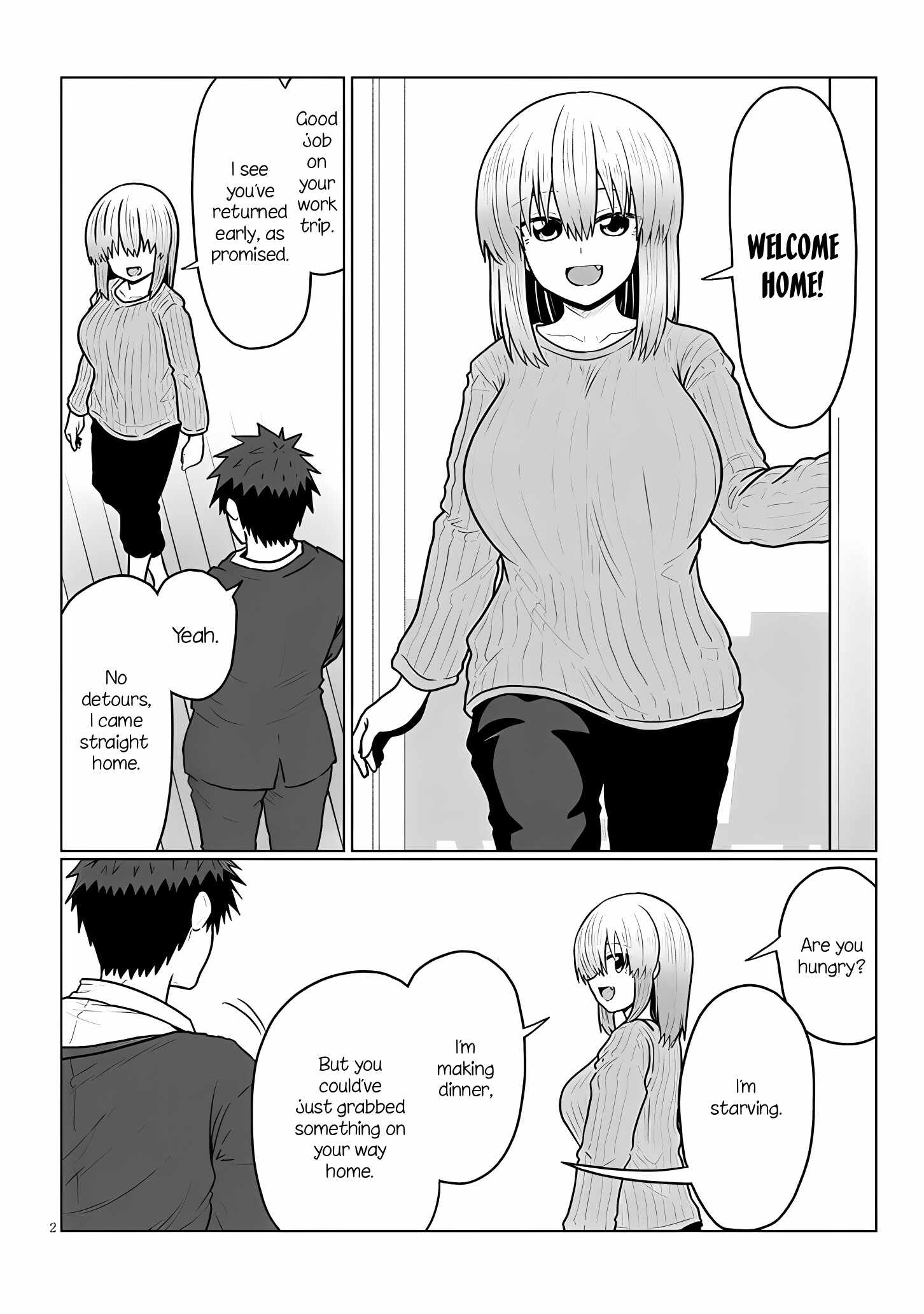 Uzaki-Chan Wa Asobitai! Chapter 142 page 2