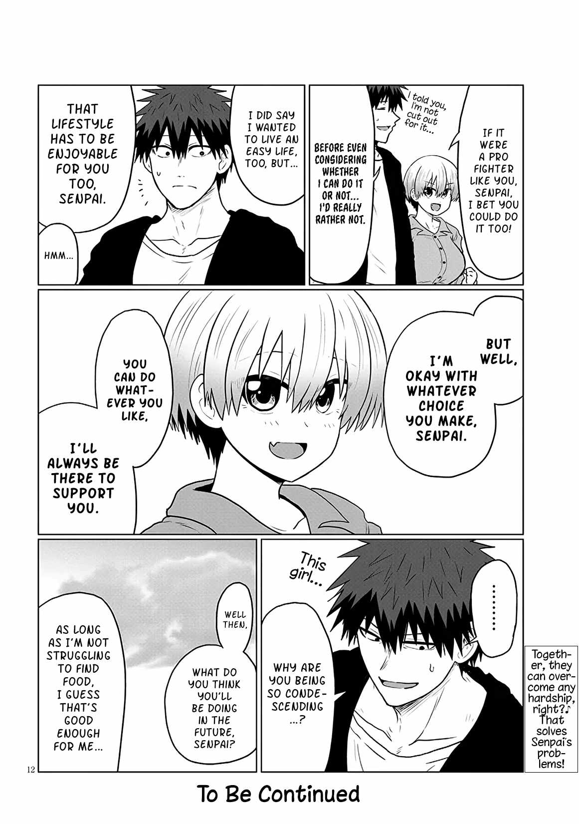 Uzaki-Chan Wa Asobitai! Chapter 141 page 12