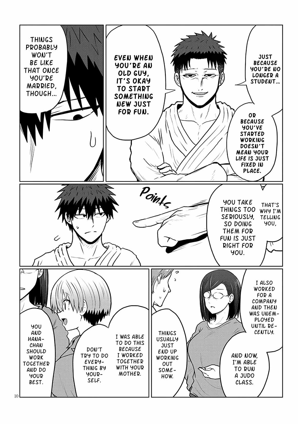 Uzaki-Chan Wa Asobitai! Chapter 141 page 10