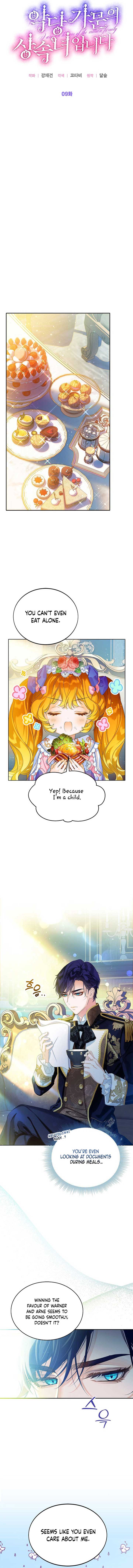 Am The Heiress Of The Villain Family Chapter 9 page 7